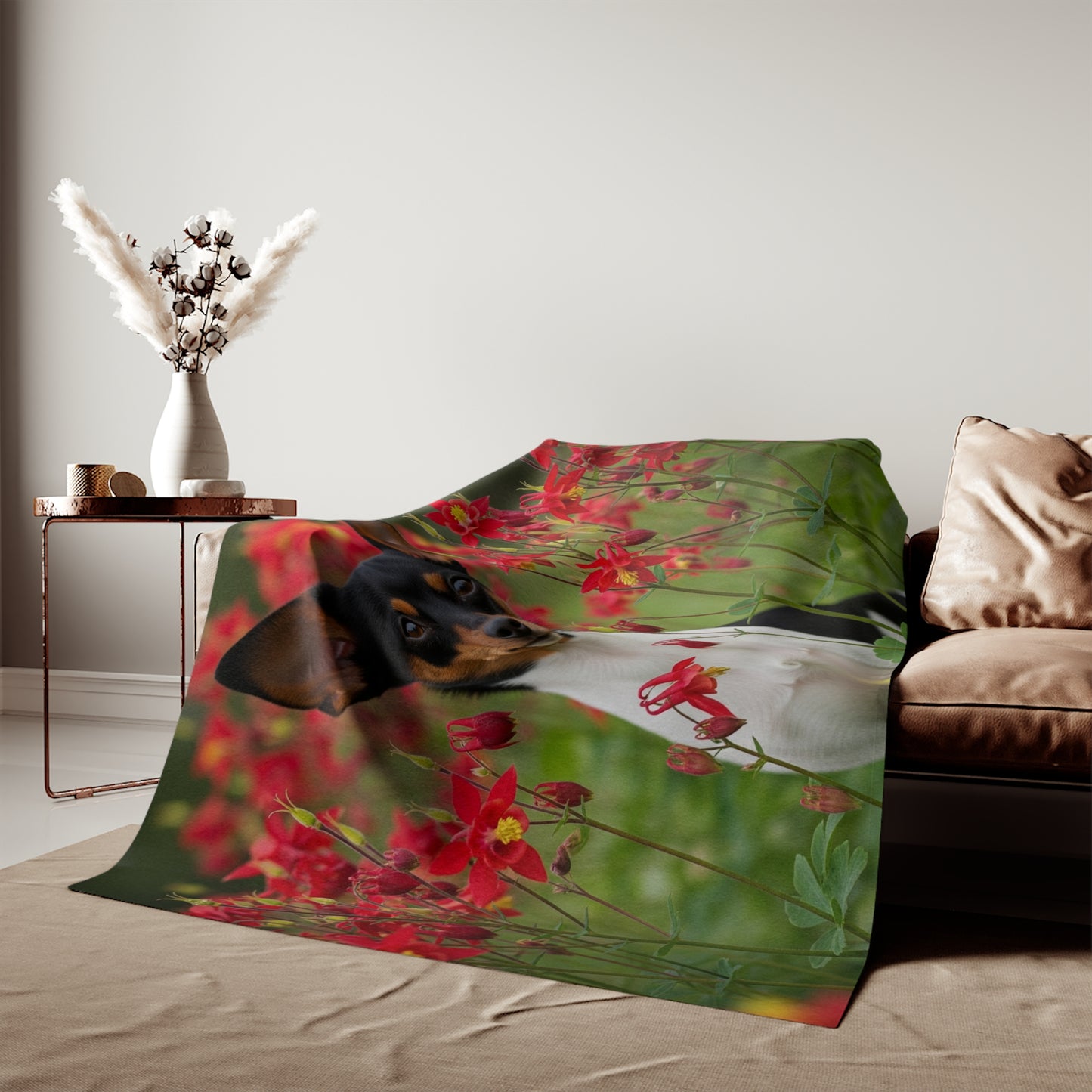 Toy Fox Terrier Sweatshirt Blanket