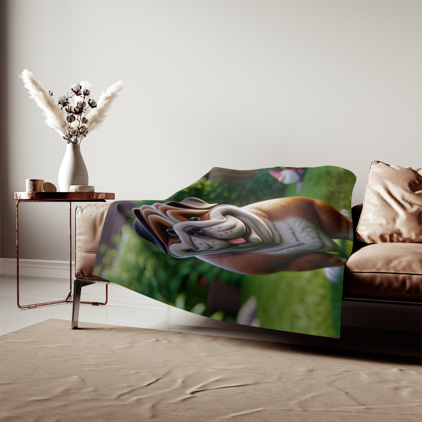 Olde English Bulldogge Sweatshirt Blanket