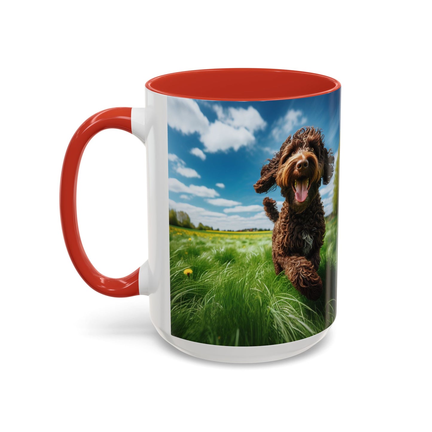 Wetterhoun Accent Coffee Mug - Perfect Gift for Dog Lovers
