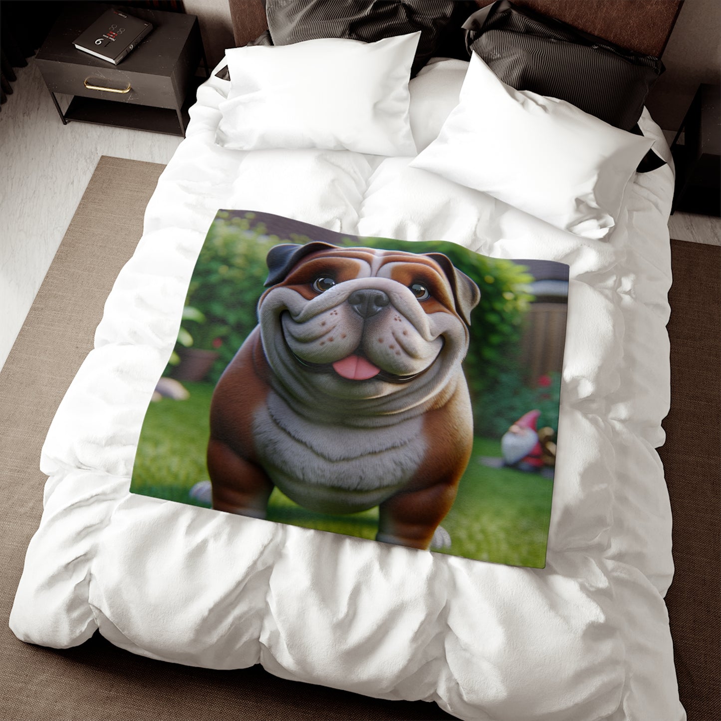 Olde English Bulldogge Sweatshirt Blanket
