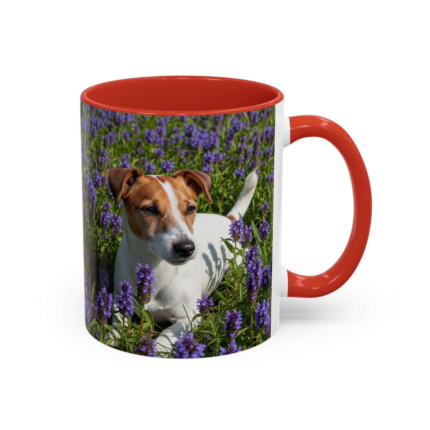 Jack Russell Terrier Accent Coffee Mug - Perfect Gift for Dog Lovers