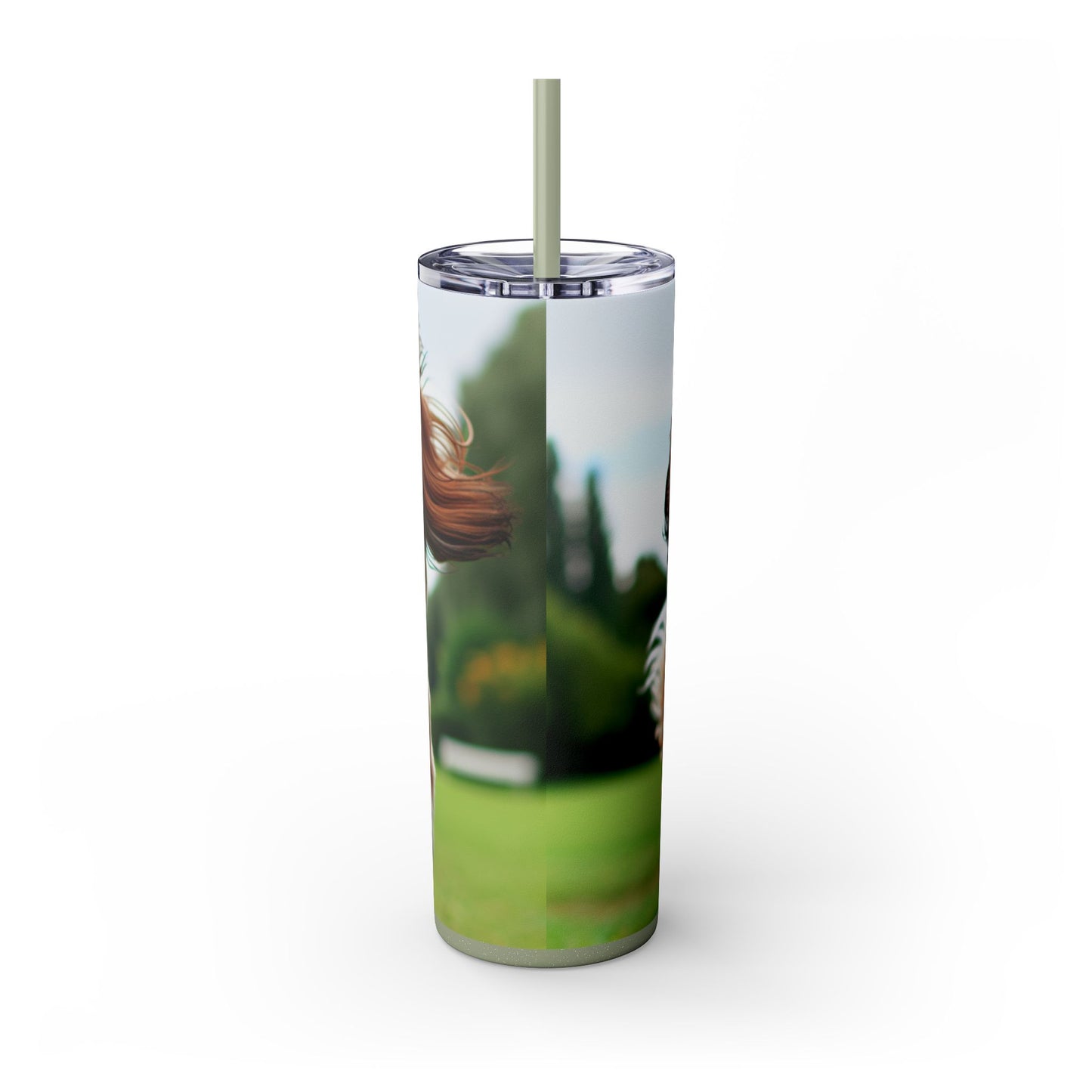 Lhasalier Tumbler with Straw, 20oz