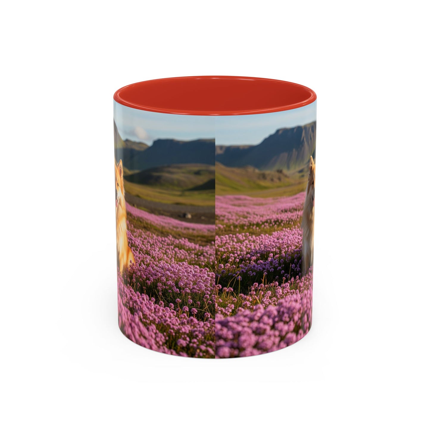 Icelandic Sheepdog Accent Coffee Mug - Perfect Gift for Dog Lovers