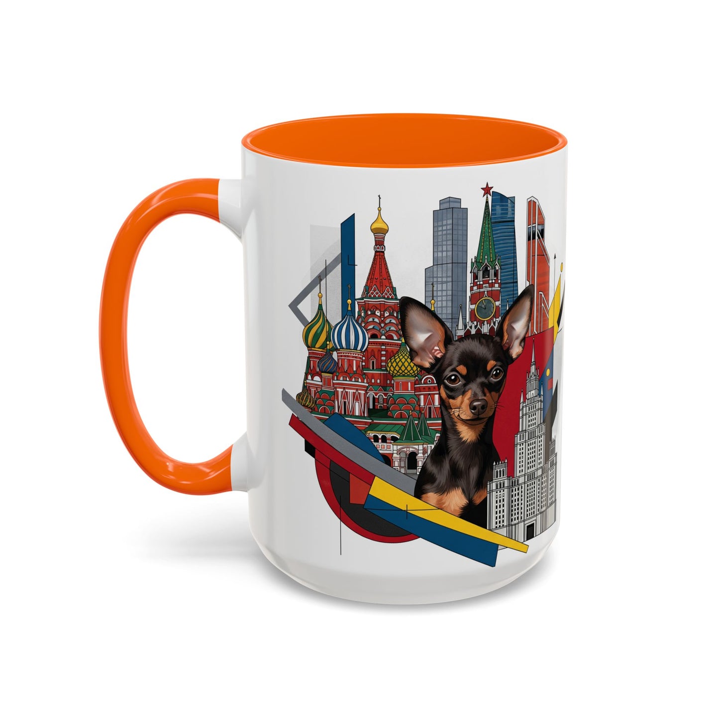 Russian Toy Dog Accent Coffee Mug - Perfect Gift for Dog Lovers