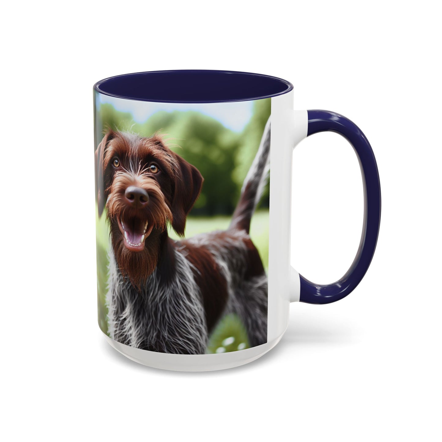 Wirehaired Slovakian Pointer Accent Coffee Mug - Perfect Gift for Dog Lovers