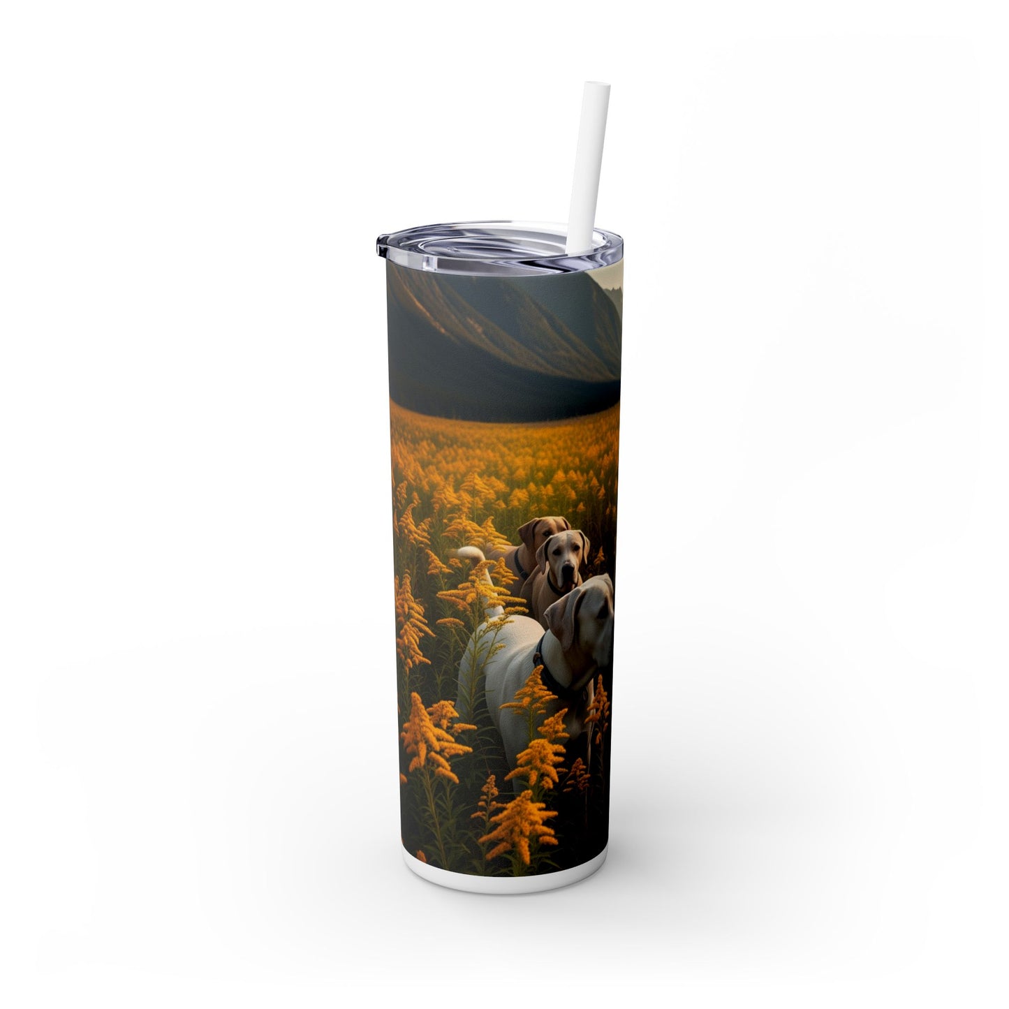 Mountain Cur Tumbler with Straw, 20oz
