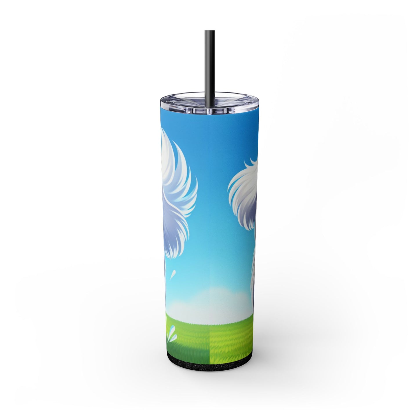 Maltese Tumbler with Straw, 20oz