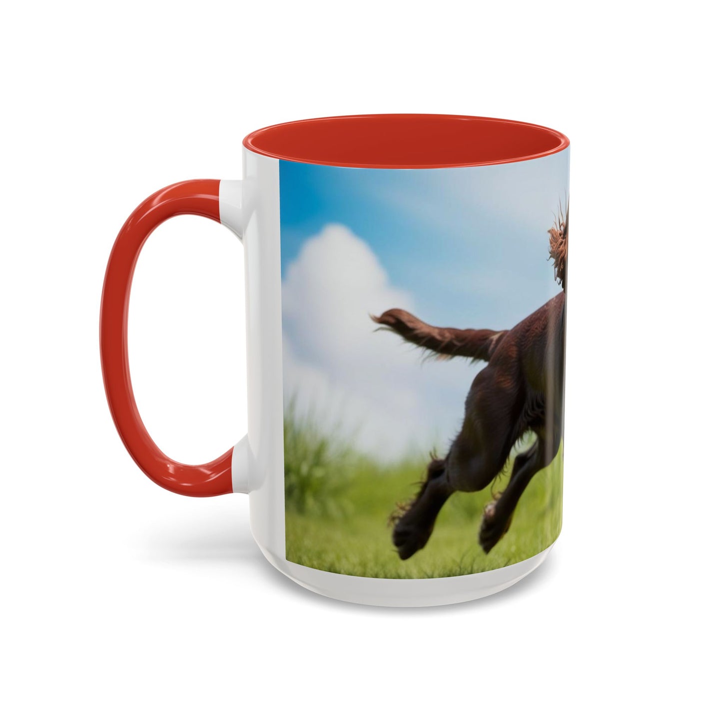 Irish Water Spaniel Accent Coffee Mug - Perfect Gift for Dog Lovers