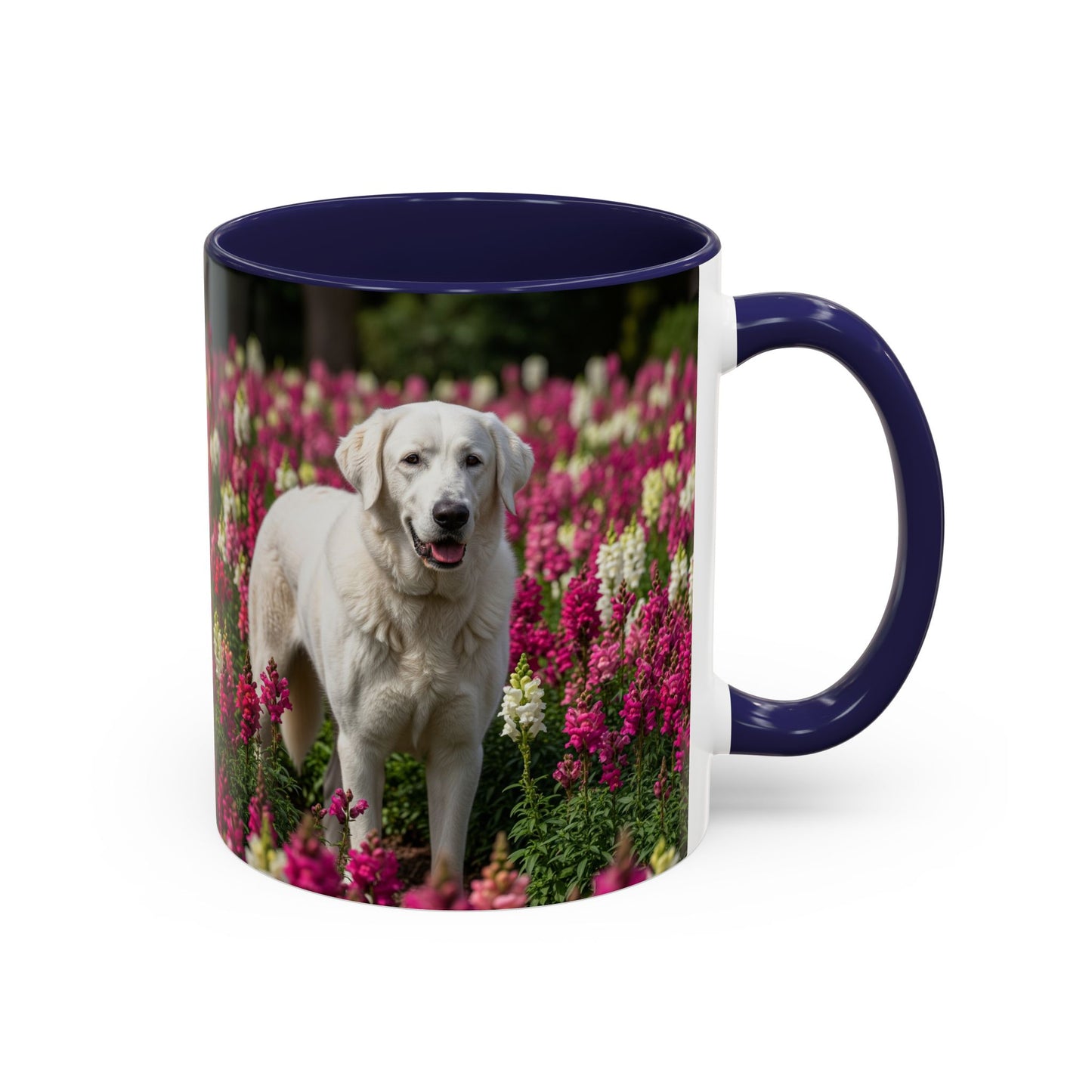 Estrela Mountain Dog Accent Coffee Mug - Perfect Gift for Dog Lovers