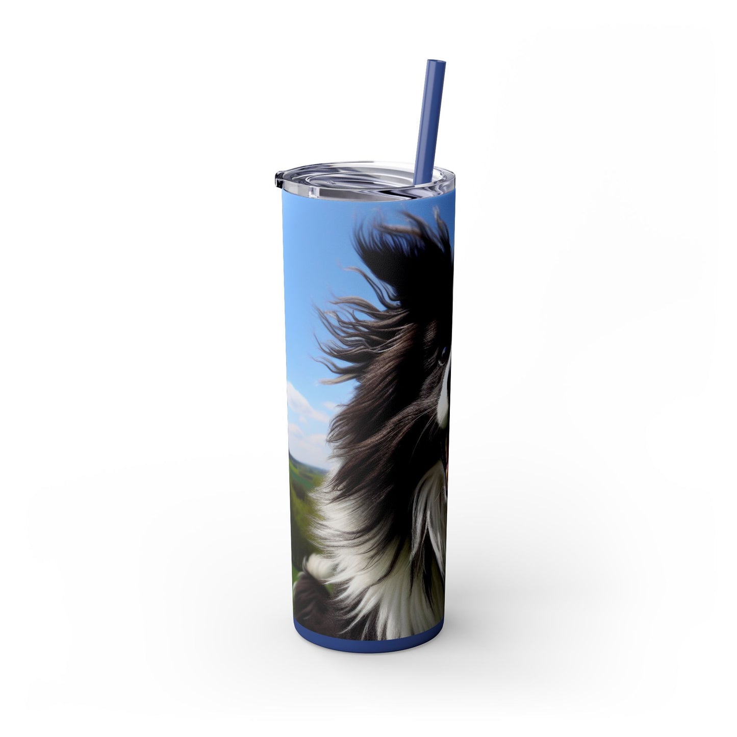 Portuguese Sheepdog Tumbler with Straw, 20oz