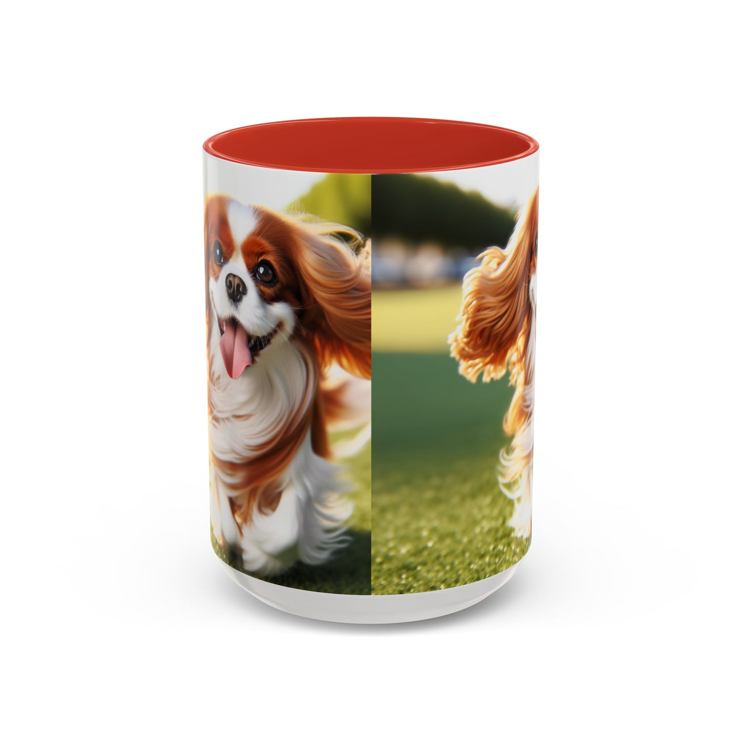 Cavalier King Charles Spaniel Accent Coffee Mug - Perfect Gift for Dog Lovers
