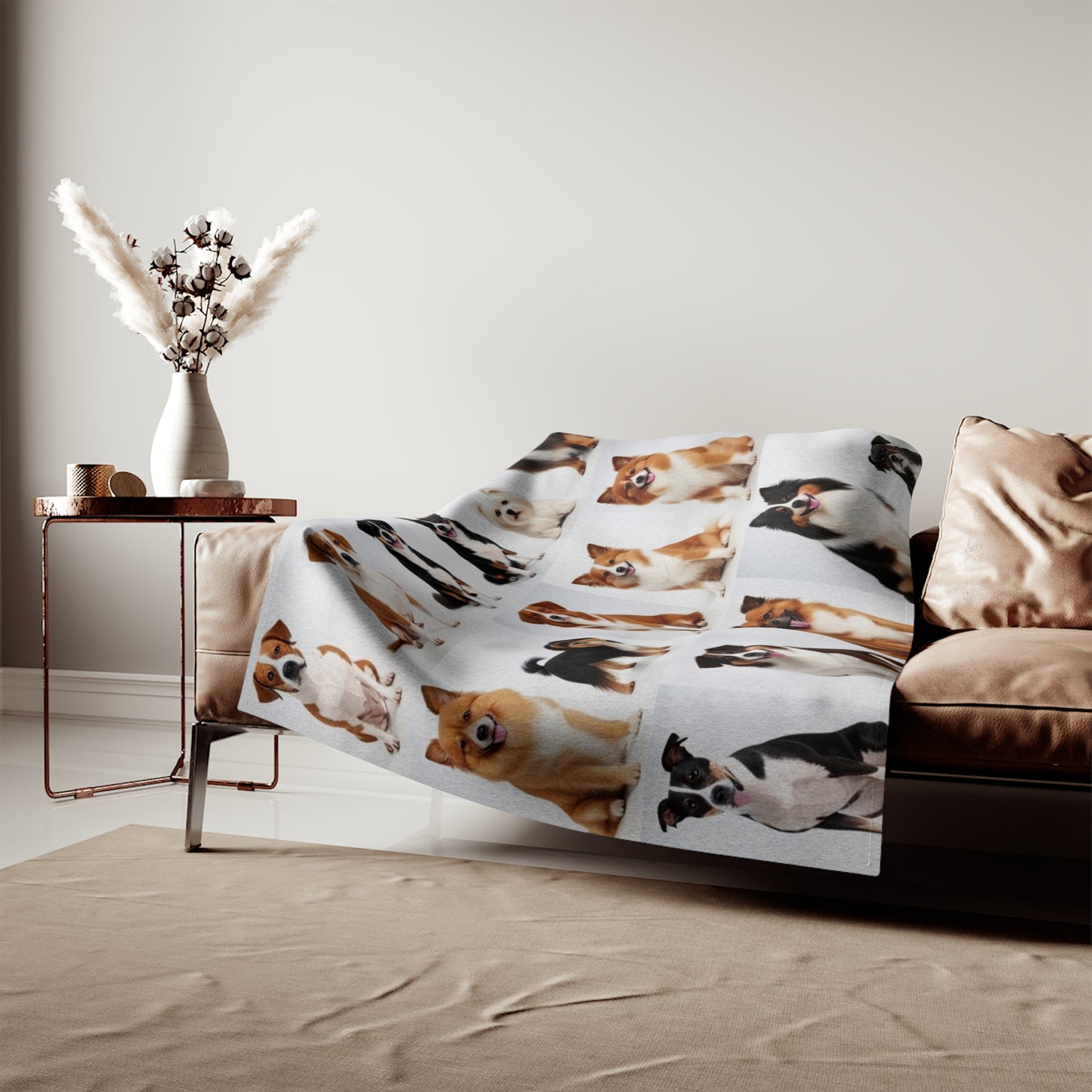 Chinese Dogs Sweatshirt Blanket