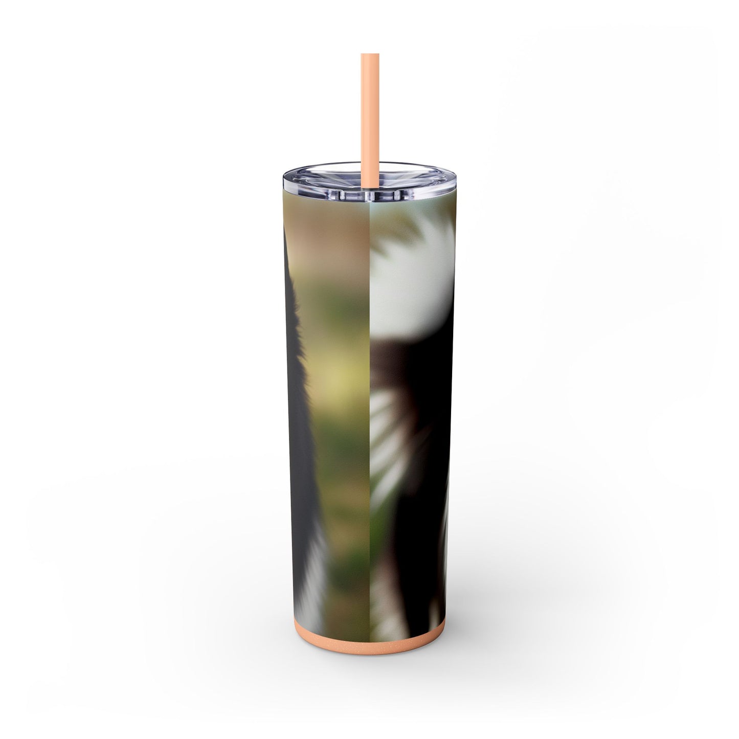 Karelian Bear Dog Tumbler with Straw, 20oz