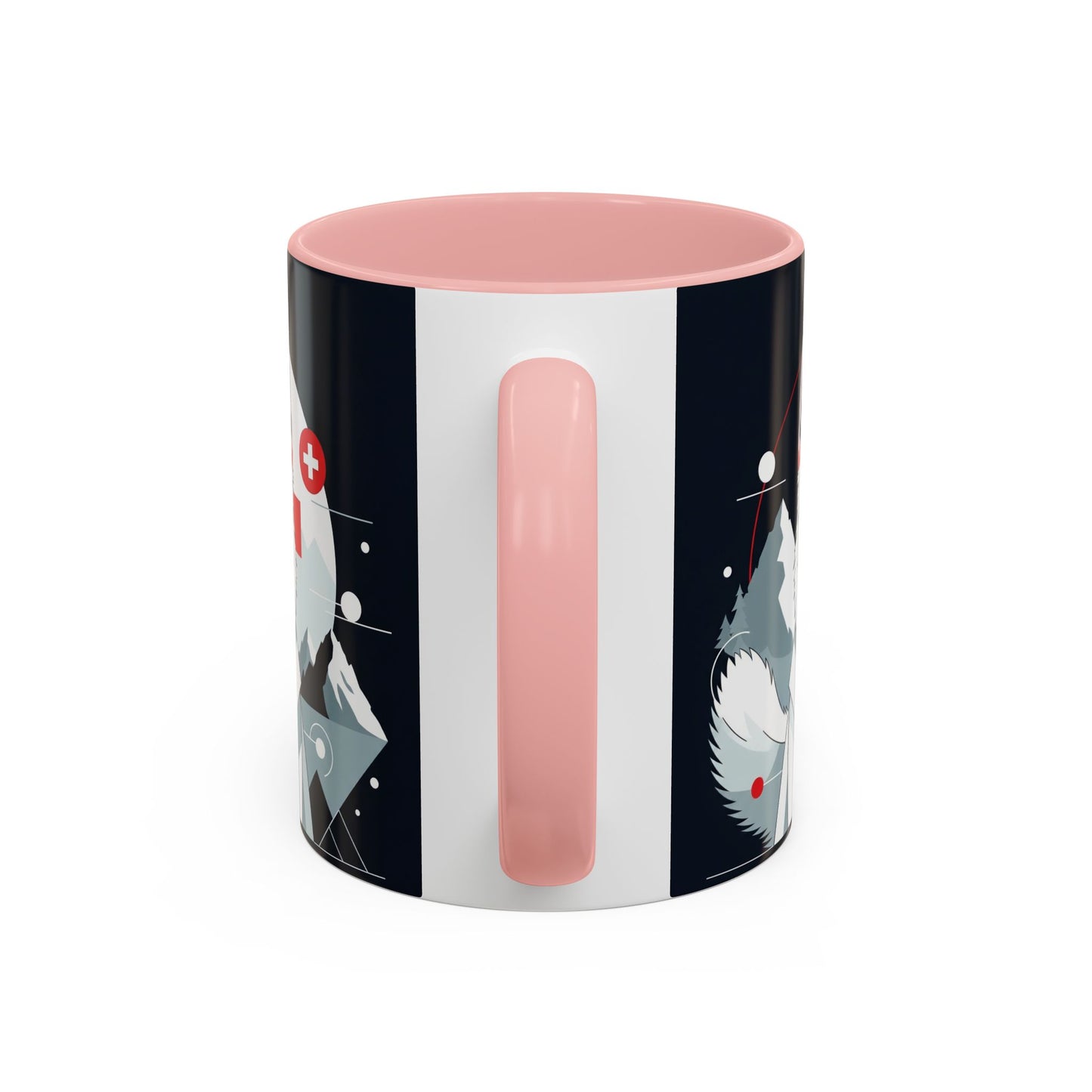 White Swiss Shepherd Dog Accent Coffee Mug - Perfect Gift for Dog Lovers