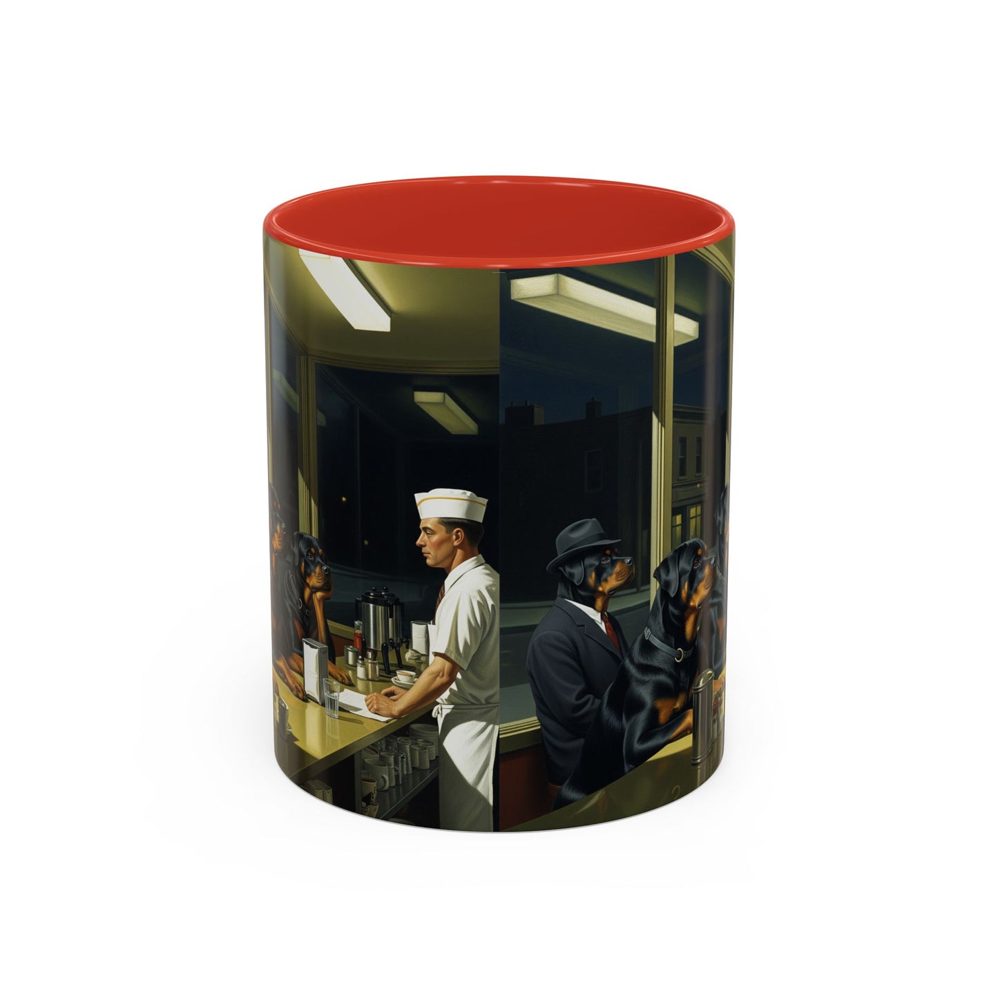 Rottweiler Accent Coffee Mug - Perfect Gift for Dog Lovers
