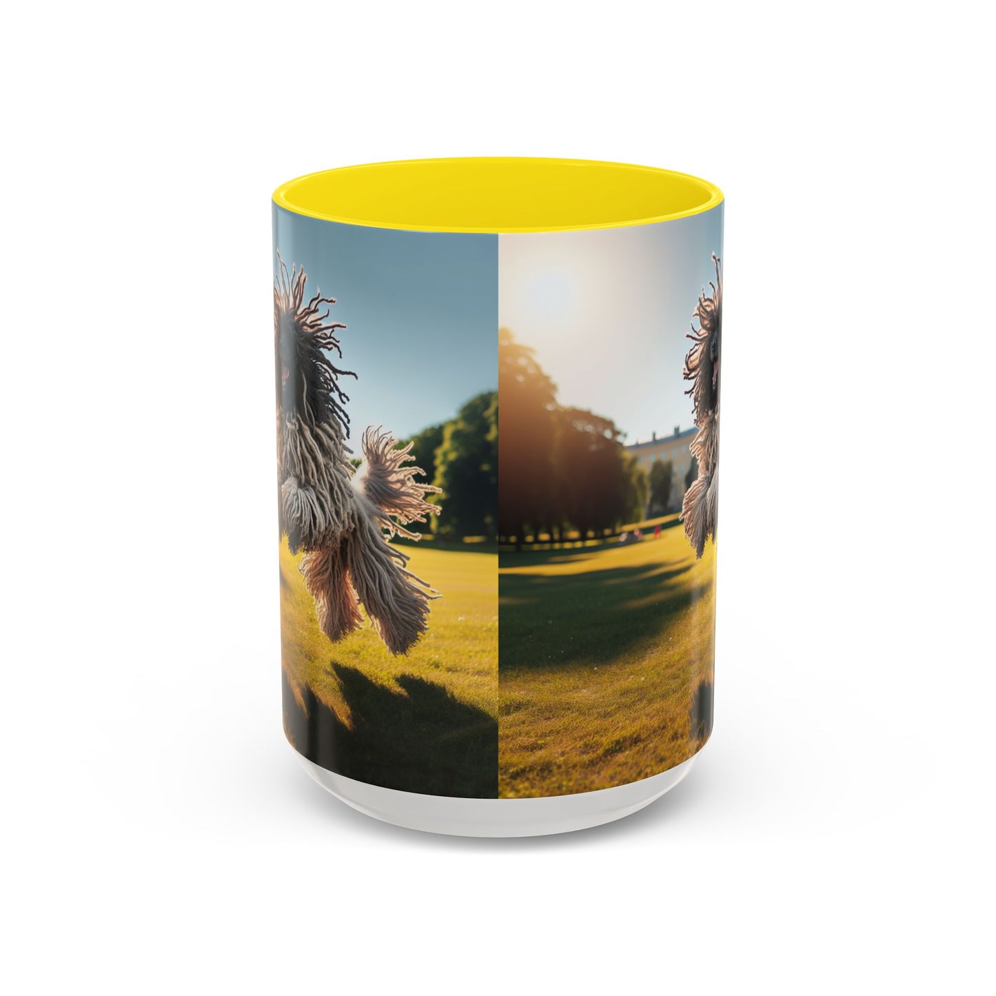 Puli Accent Coffee Mug - Perfect Gift for Dog Lovers