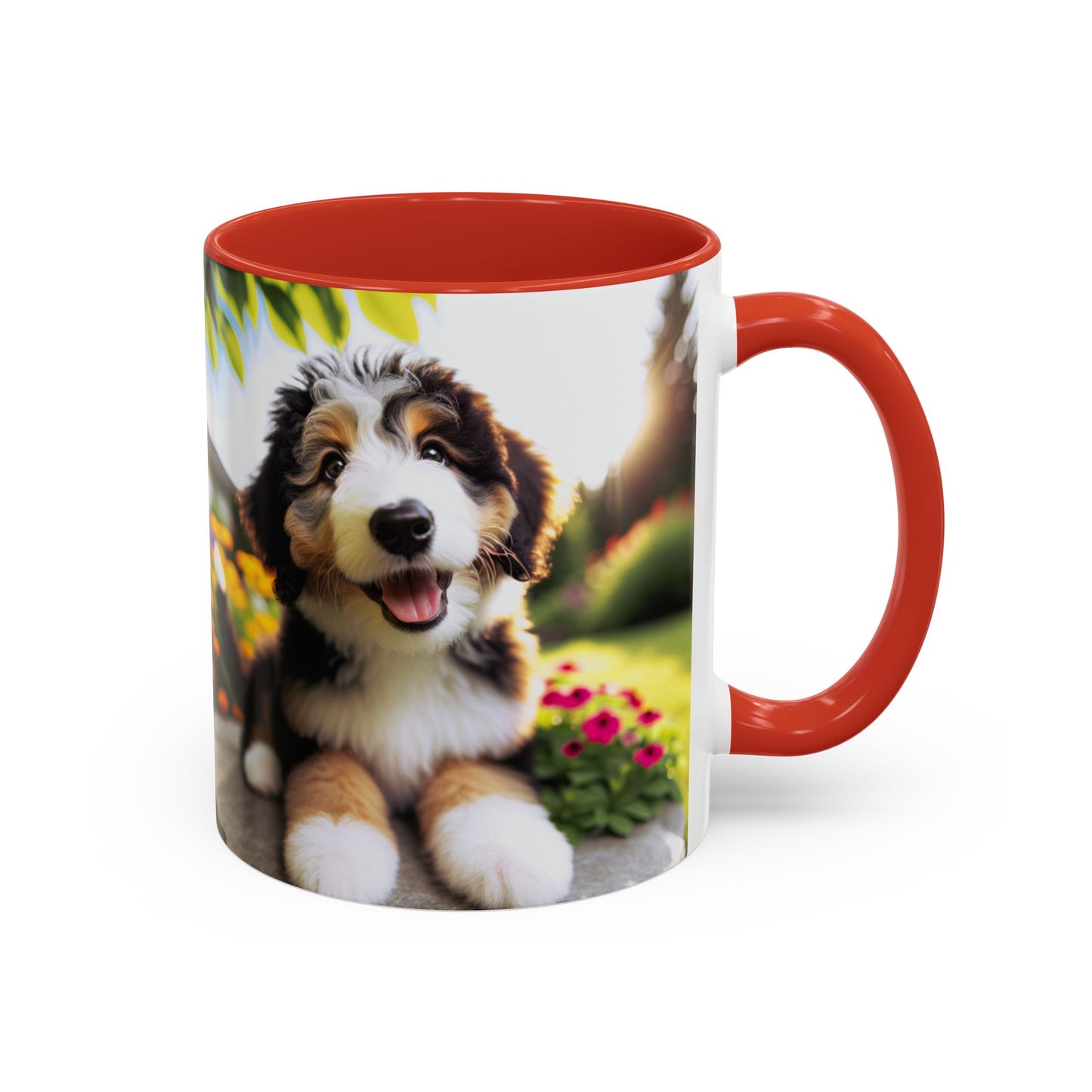Bernedoodle Accent Coffee Mug - Perfect Gift for Dog Lovers