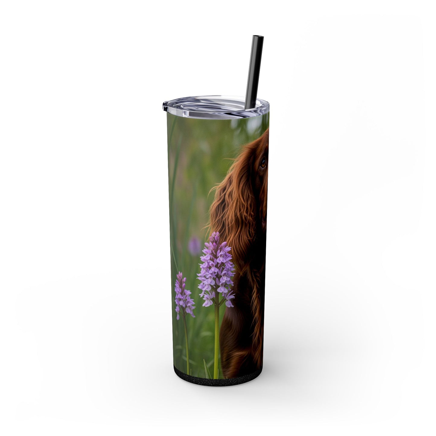 Pont-Audemer Spaniel Tumbler with Straw, 20oz