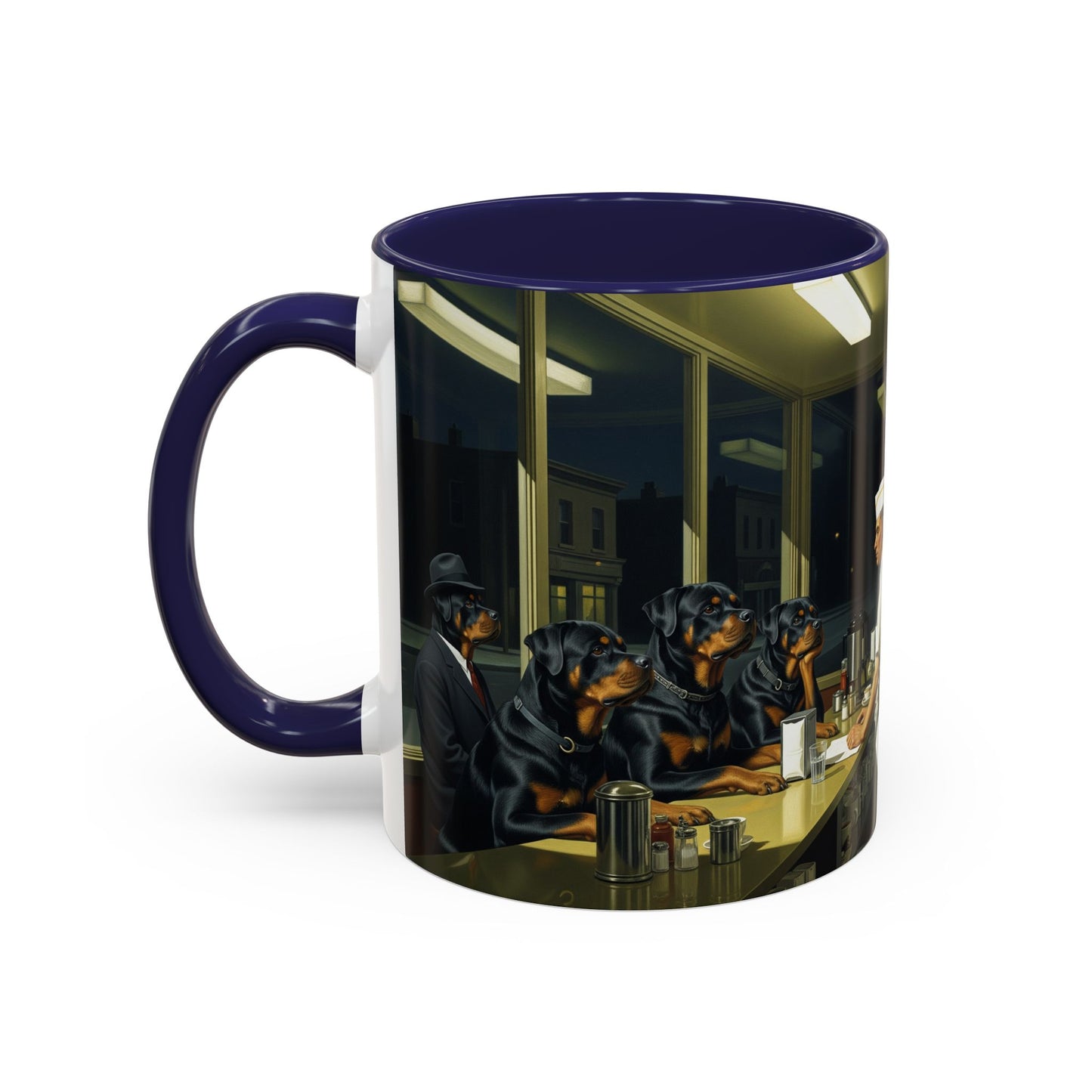 Rottweiler Accent Coffee Mug - Perfect Gift for Dog Lovers
