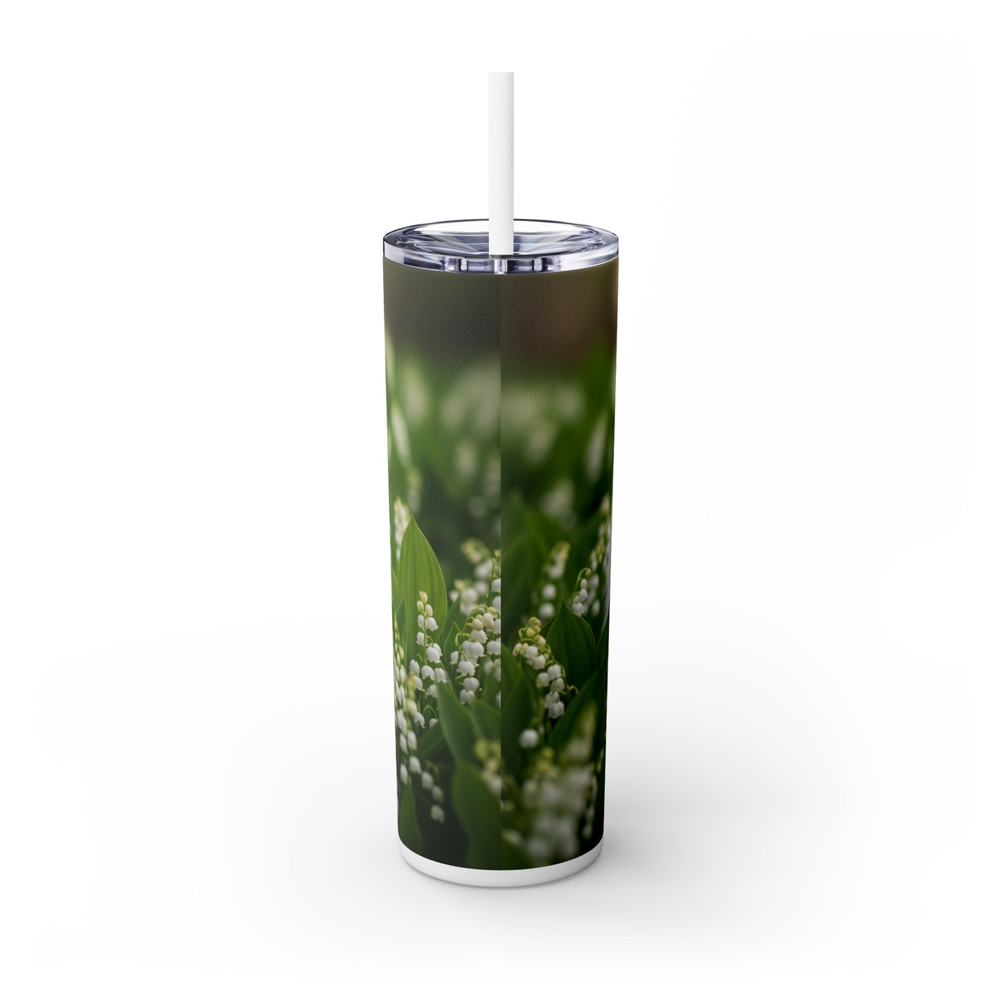 Finnish Lapphund Skinny Tumbler with Straw, 20oz