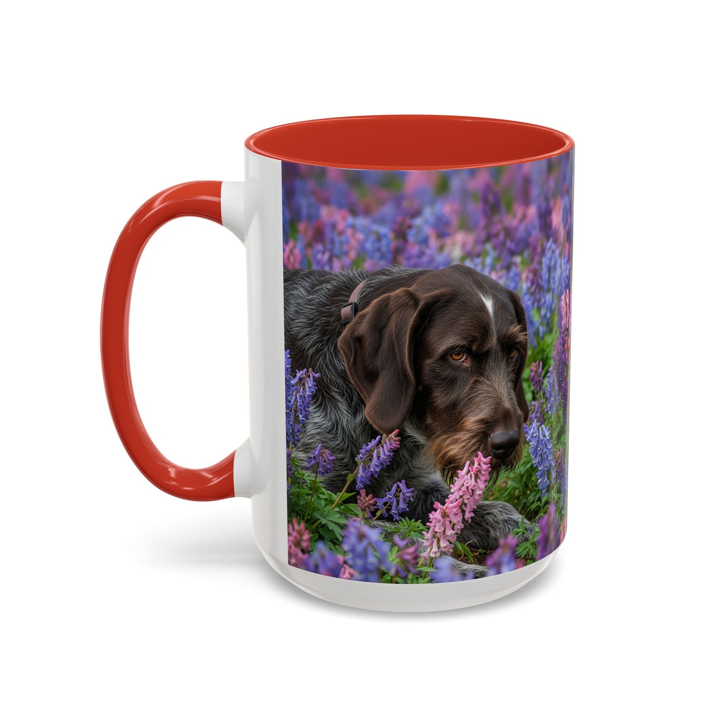 Wirehaired Slovakian Pointer Accent Coffee Mug - Perfect Gift for Dog Lovers