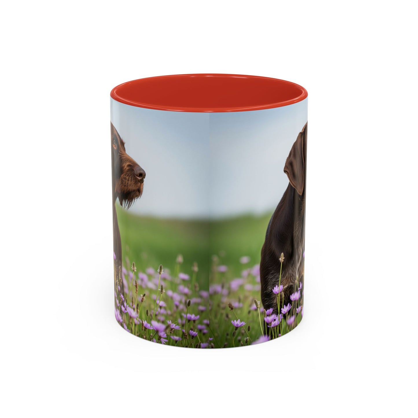 German Wirehaired Pointer Accent Coffee Mug - Perfect Gift for Dog Lovers
