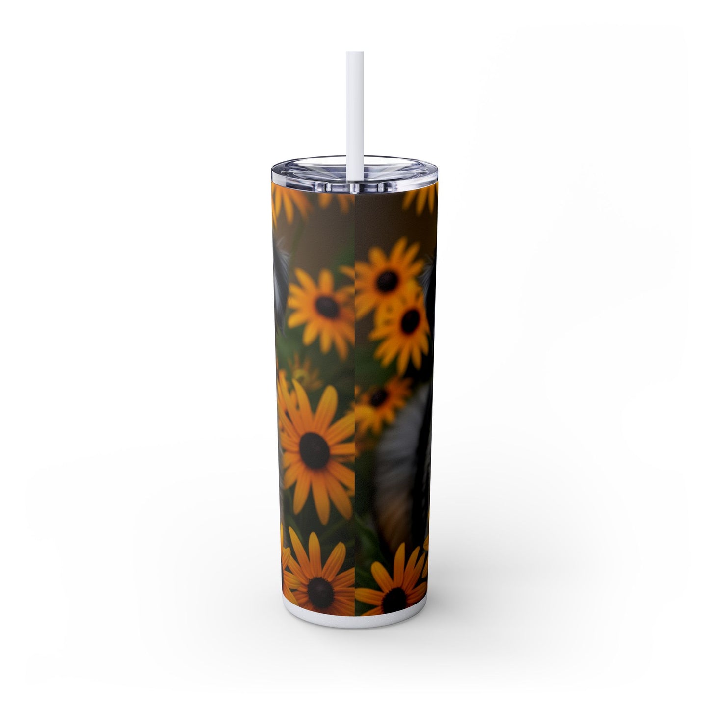 Miniature American Shepherd Tumbler with Straw, 20oz