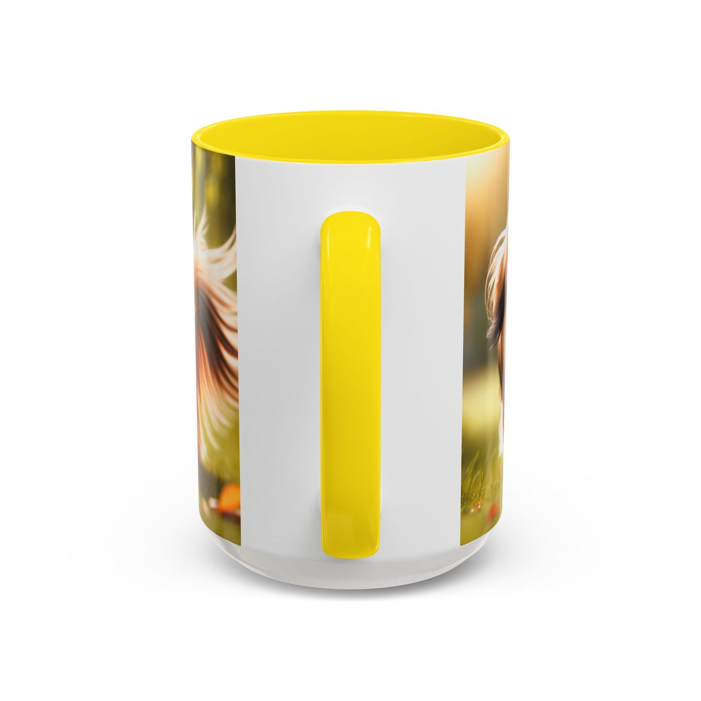 Tibetan Spaniel Accent Coffee Mug - Perfect Gift for Dog Lovers