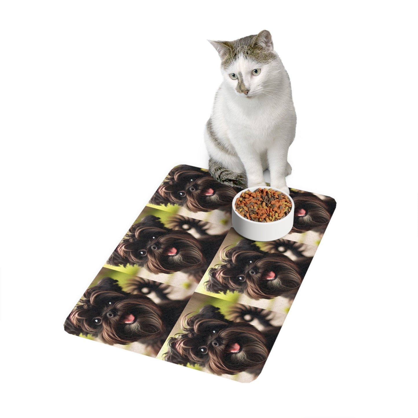 Pet Food Mat (12x18) - Affenpinscher