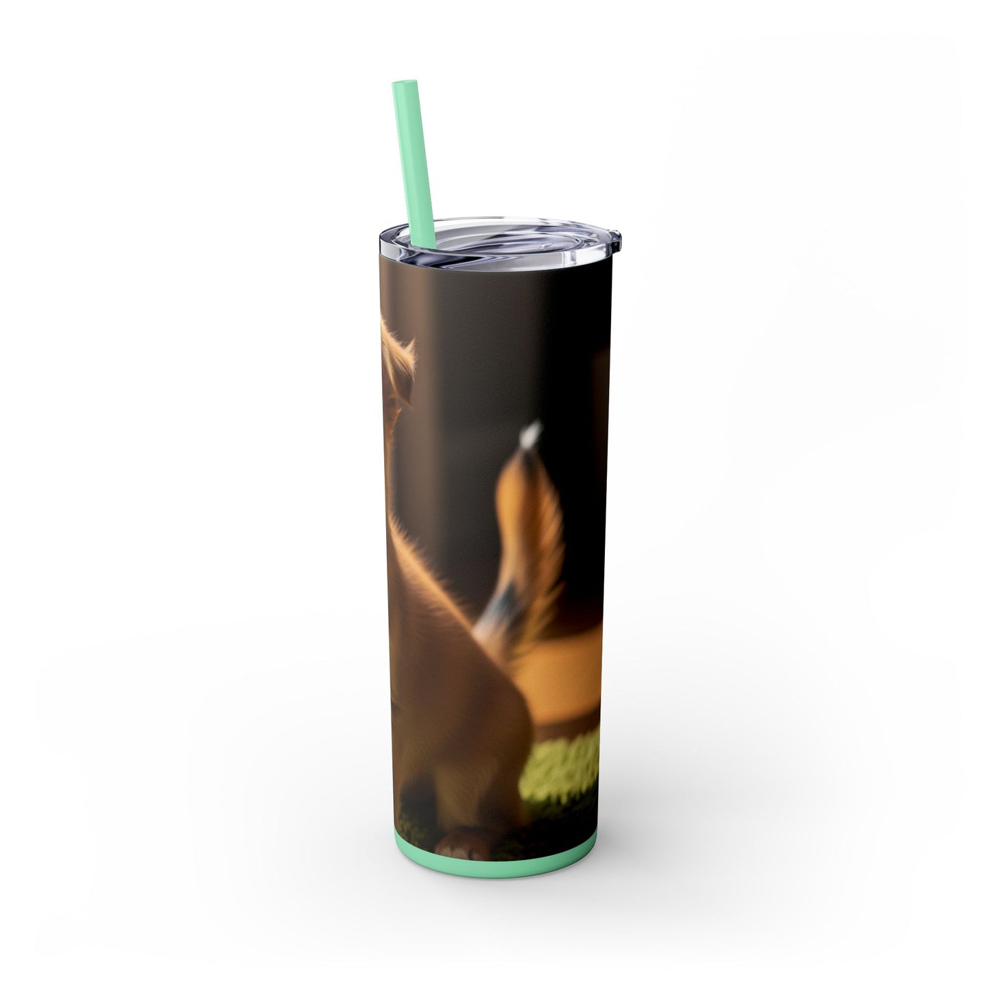 Toi Leo Tumbler with Straw, 20oz