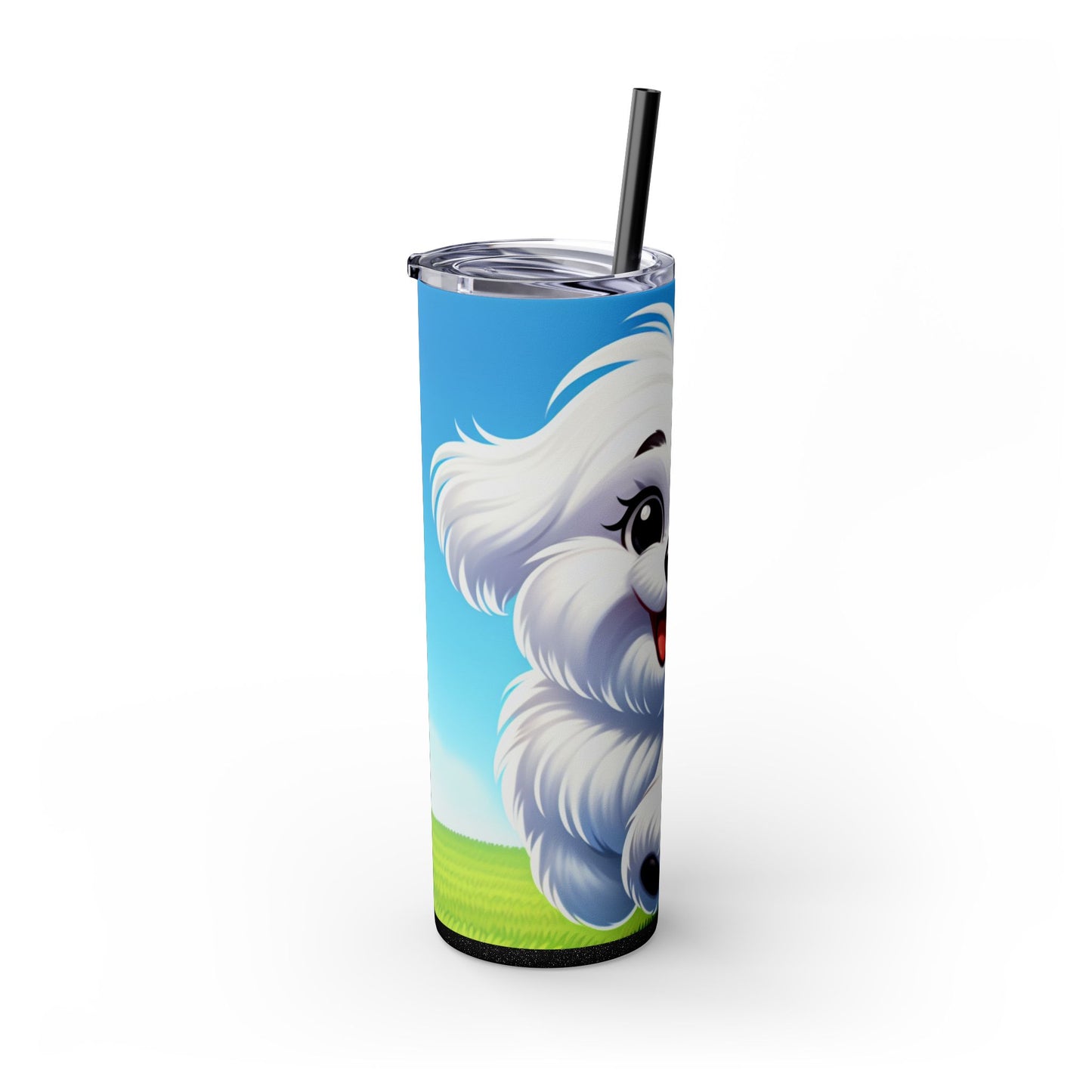 Maltese Tumbler with Straw, 20oz