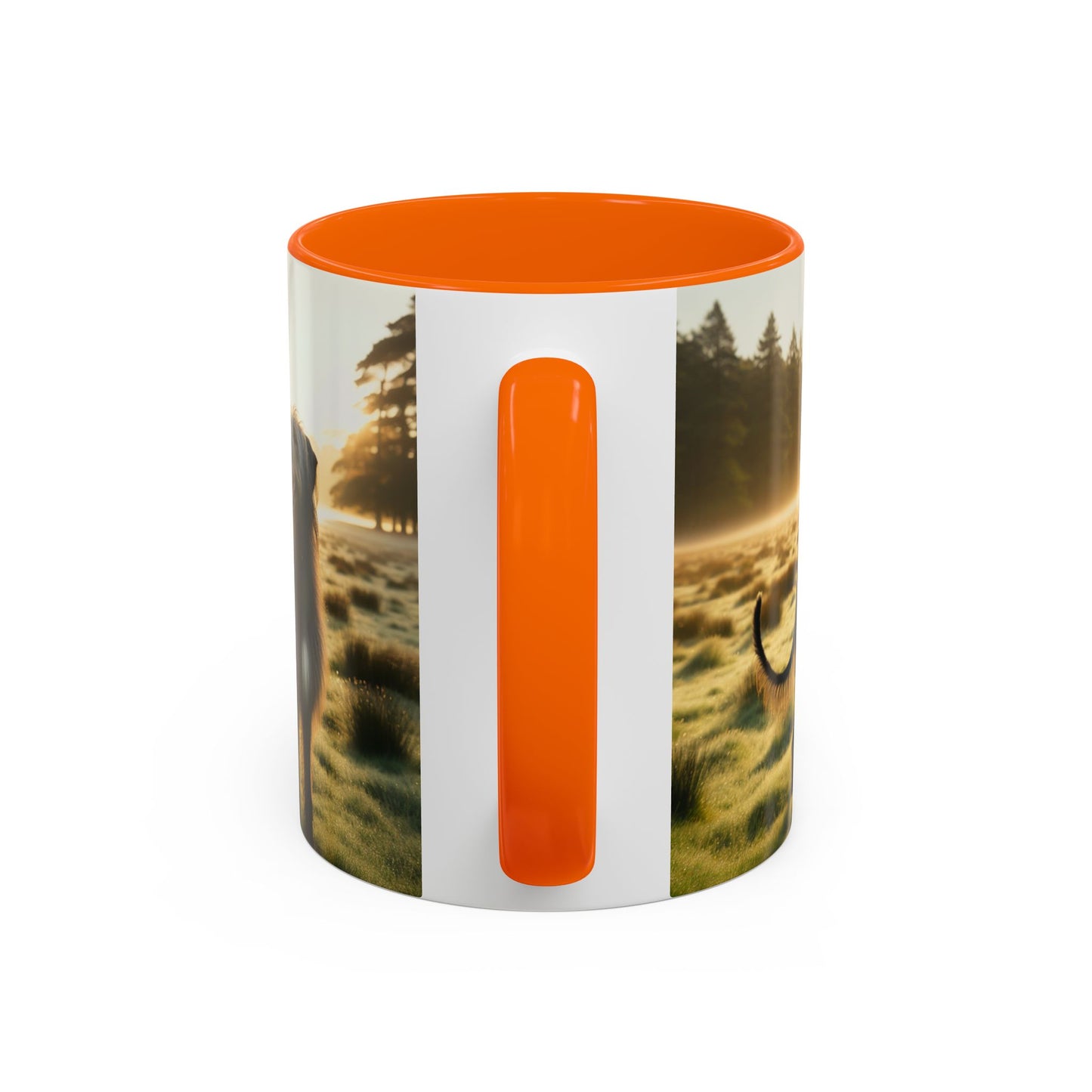 Scottish Deerhound Accent Coffee Mug - Perfect Gift for Dog Lovers