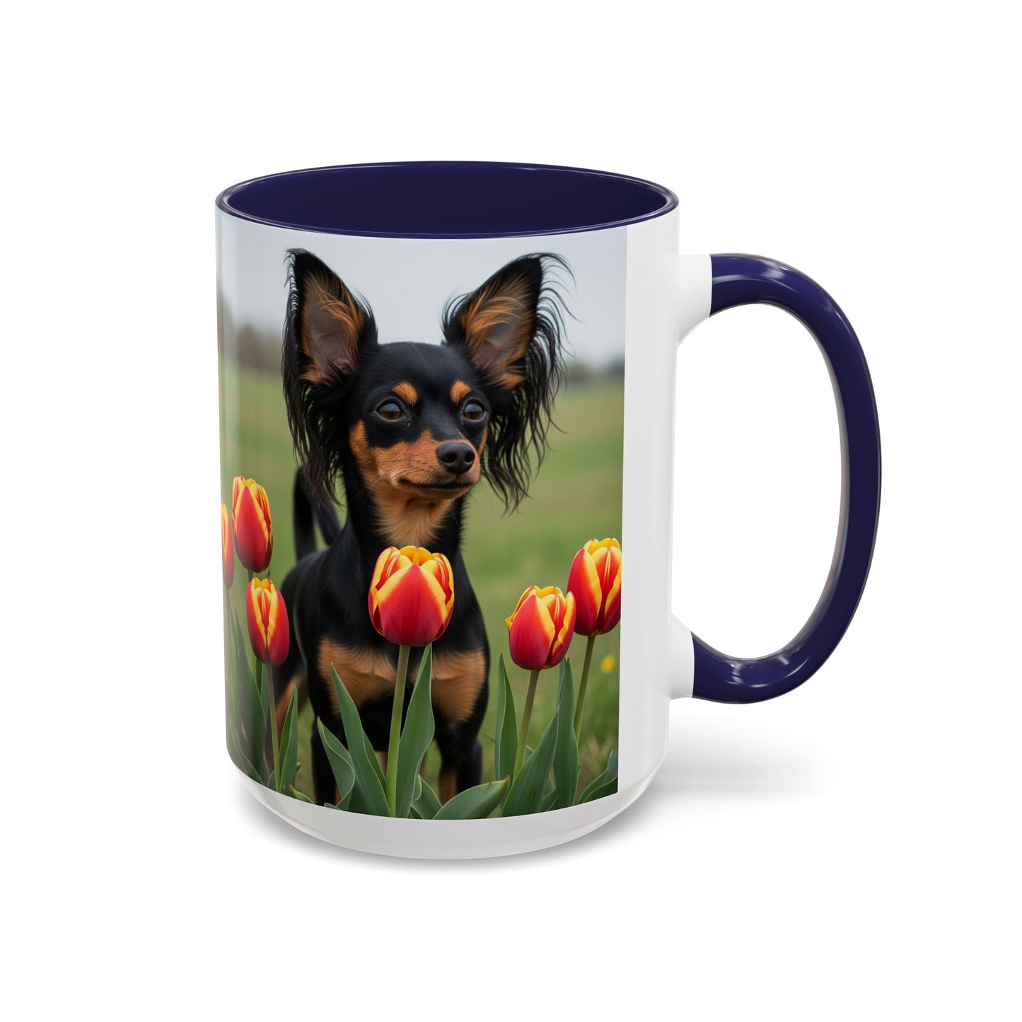 Russian Toy Dog Accent Coffee Mug - Perfect Gift for Dog Lovers