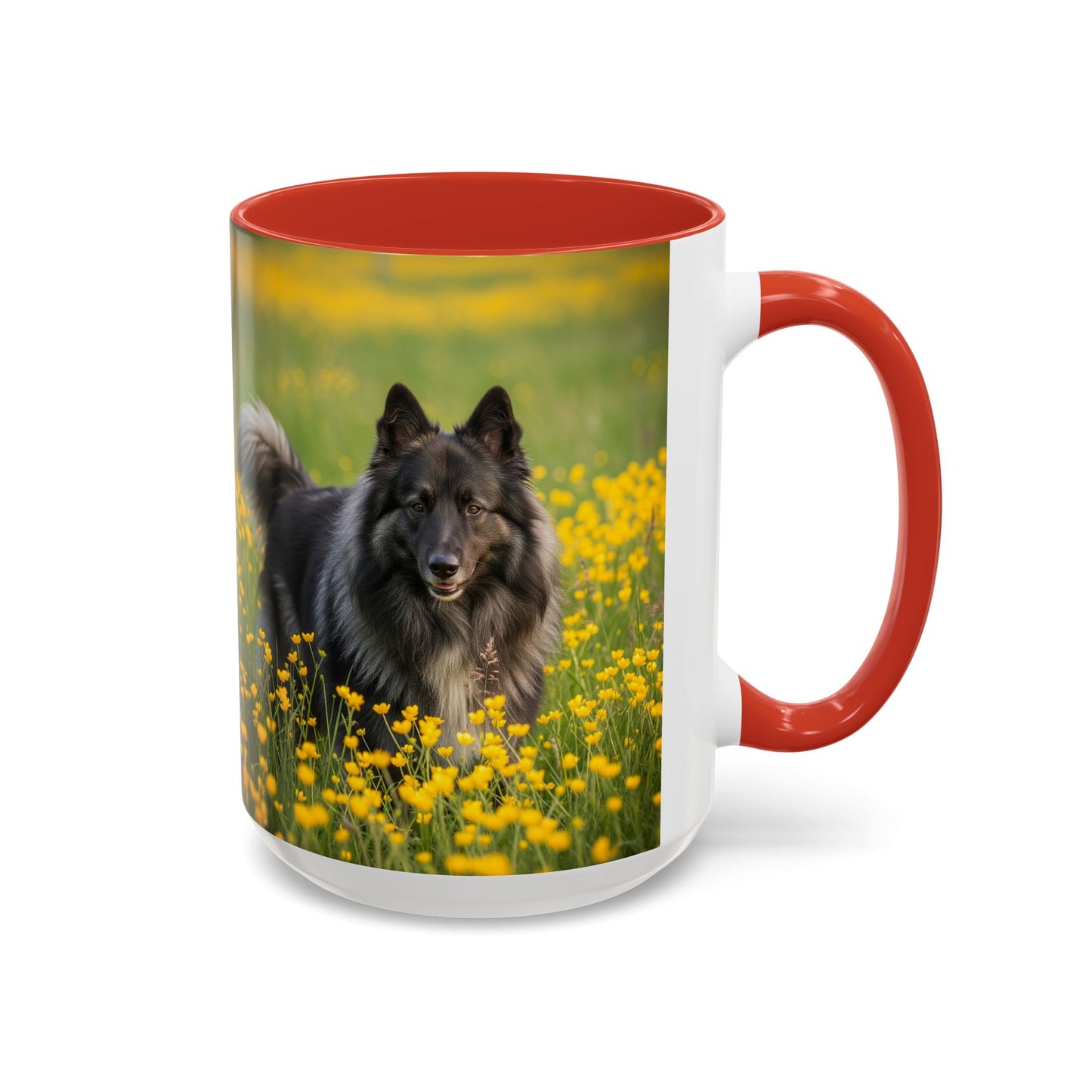 Belgian Sheepdog Accent Coffee Mug - Perfect Gift for Dog Lovers