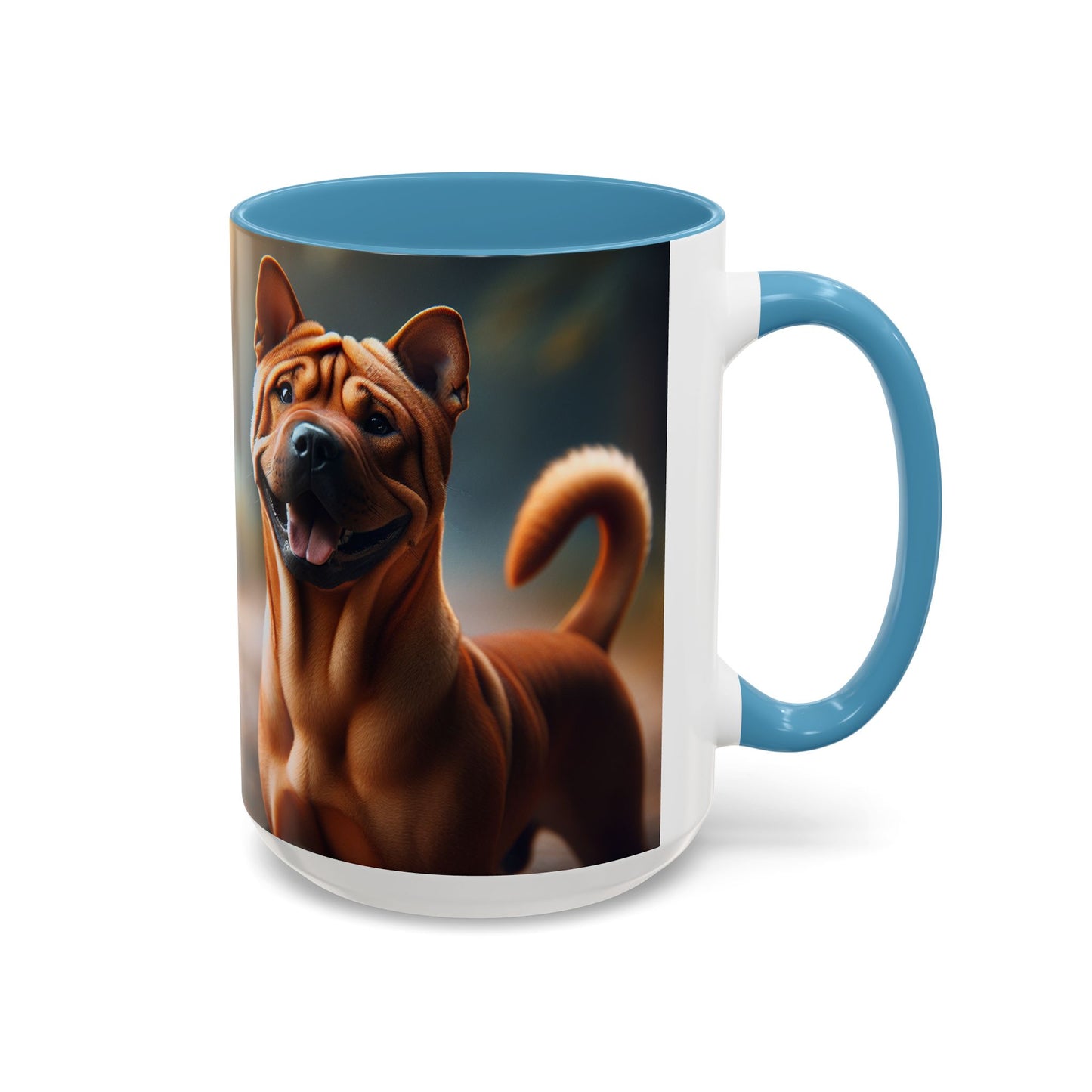 Chinese Chongqing Accent Coffee Mug - Perfect Gift for Dog Lovers