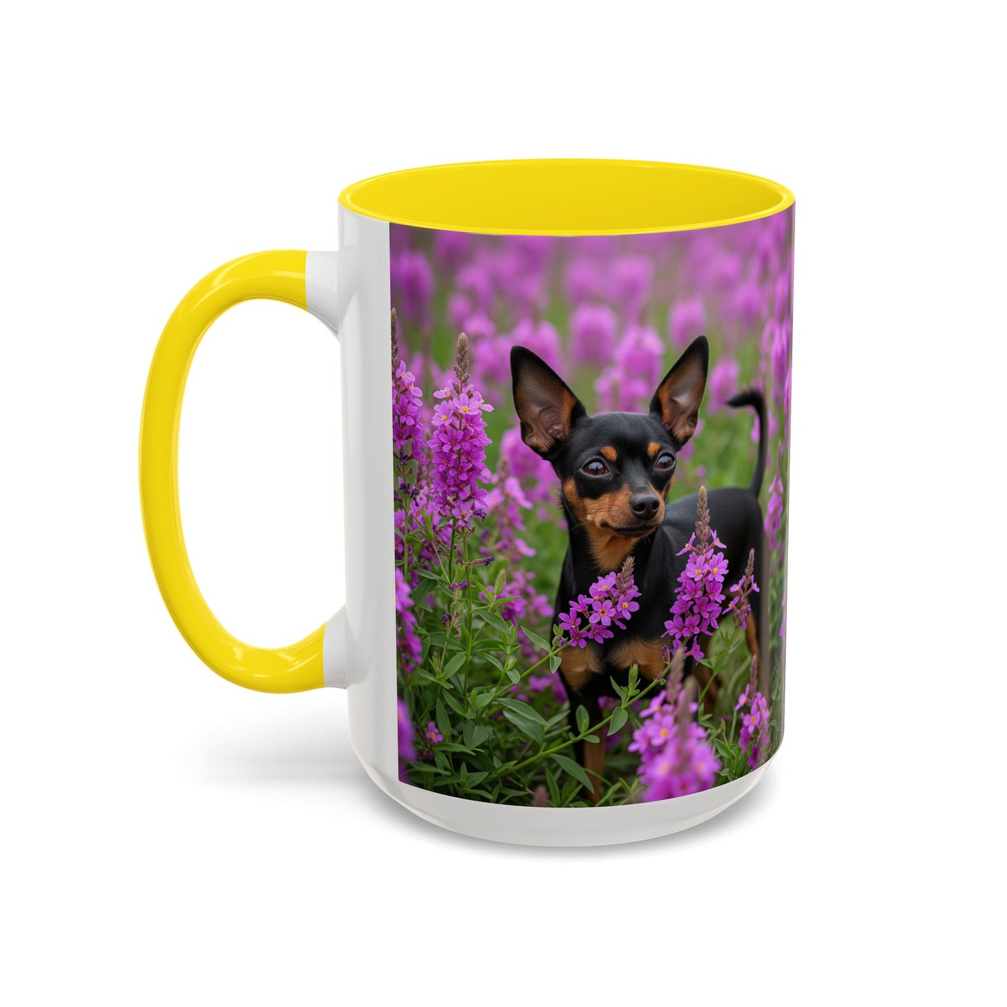 English Toy Terrier Accent Coffee Mug - Perfect Gift for Dog Lovers
