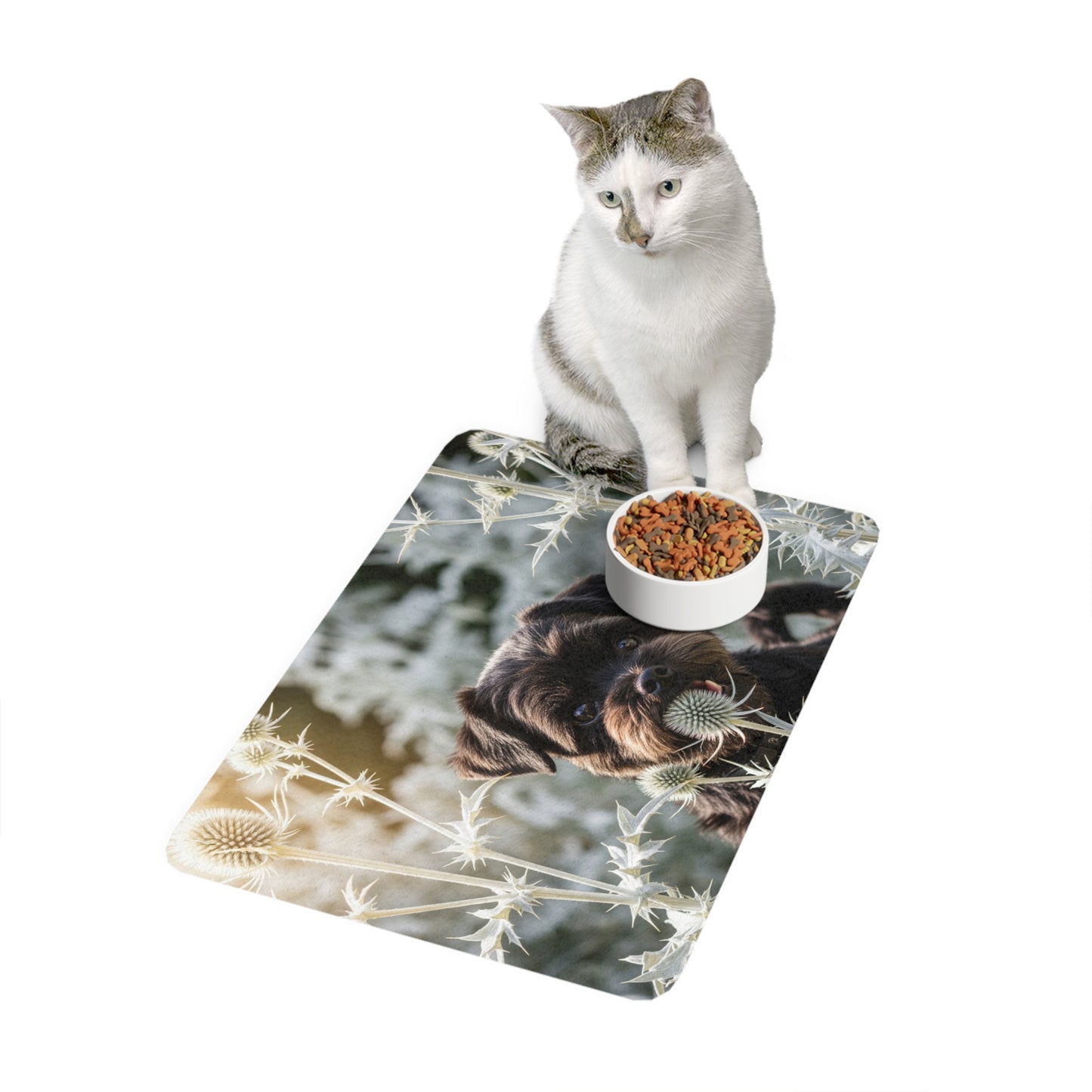 Pet Food Mat (12x18) - Affenpinscher