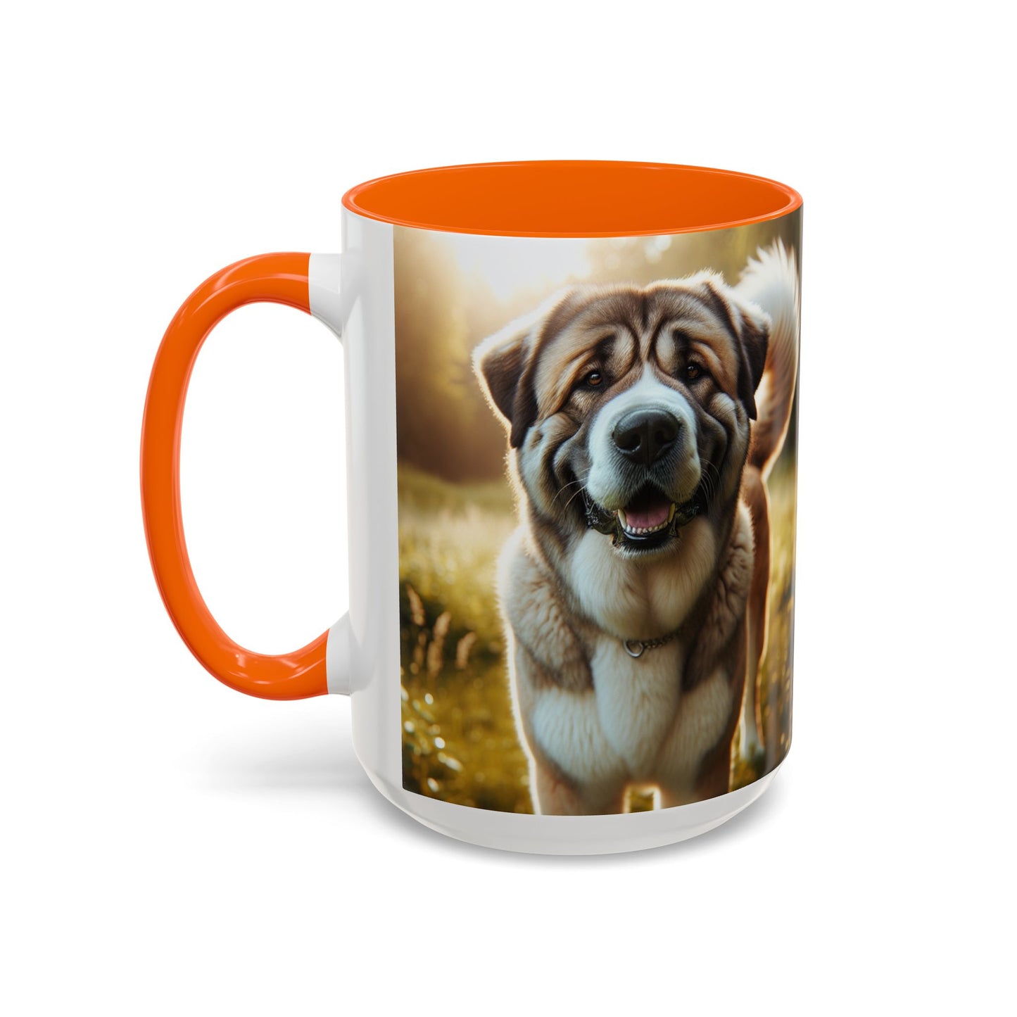 Central Asian Shepherd Dog Accent Coffee Mug - Perfect Gift for Dog Lovers