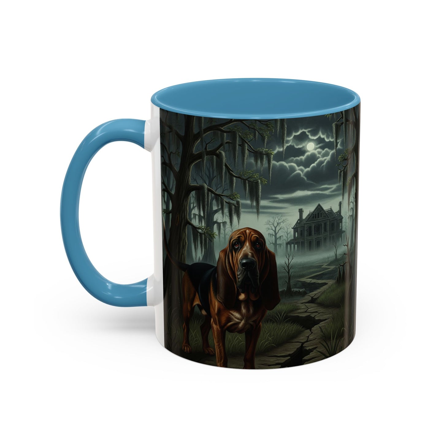 Bloodhound Accent Coffee Mug - Perfect Gift for Dog Lovers