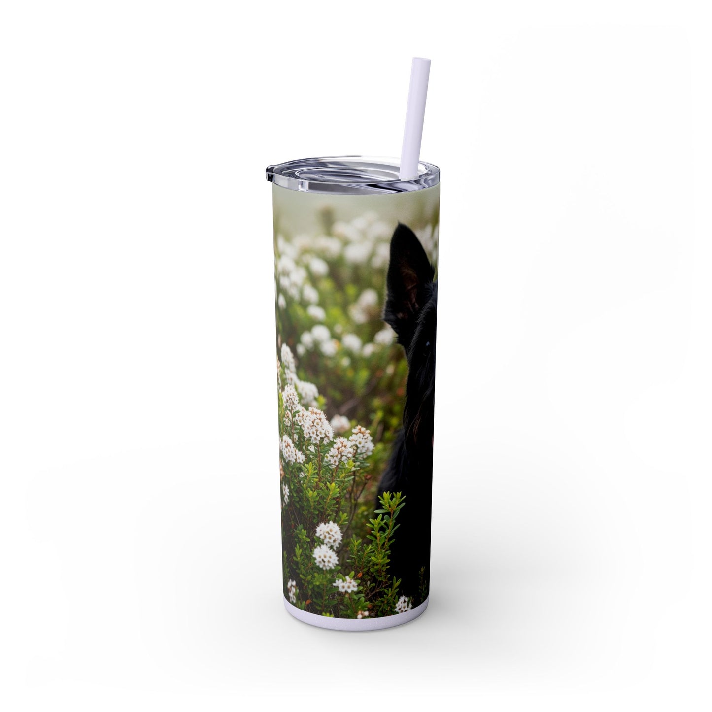 Scottish Terrier Tumbler with Straw, 20oz