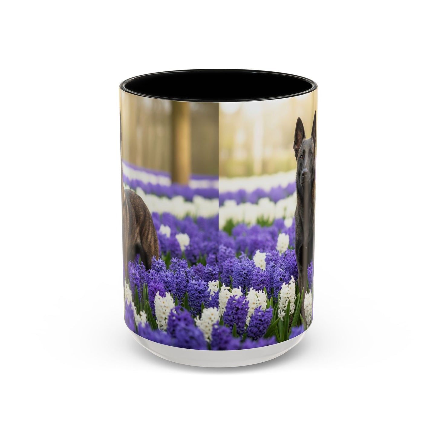 Dutch Shepherd Dog Accent Coffee Mug - Perfect Gift for Dog Lovers