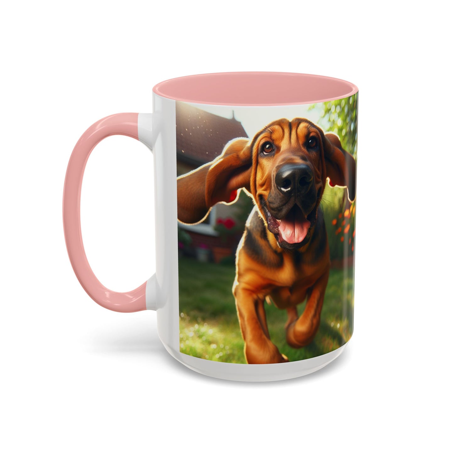 Bloodhound Accent Coffee Mug - Perfect Gift for Dog Lovers