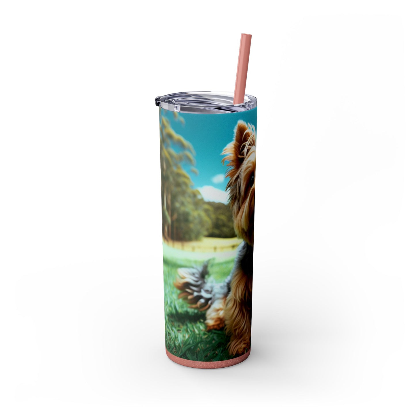 Australian Terrier Tumbler with Straw, 20oz