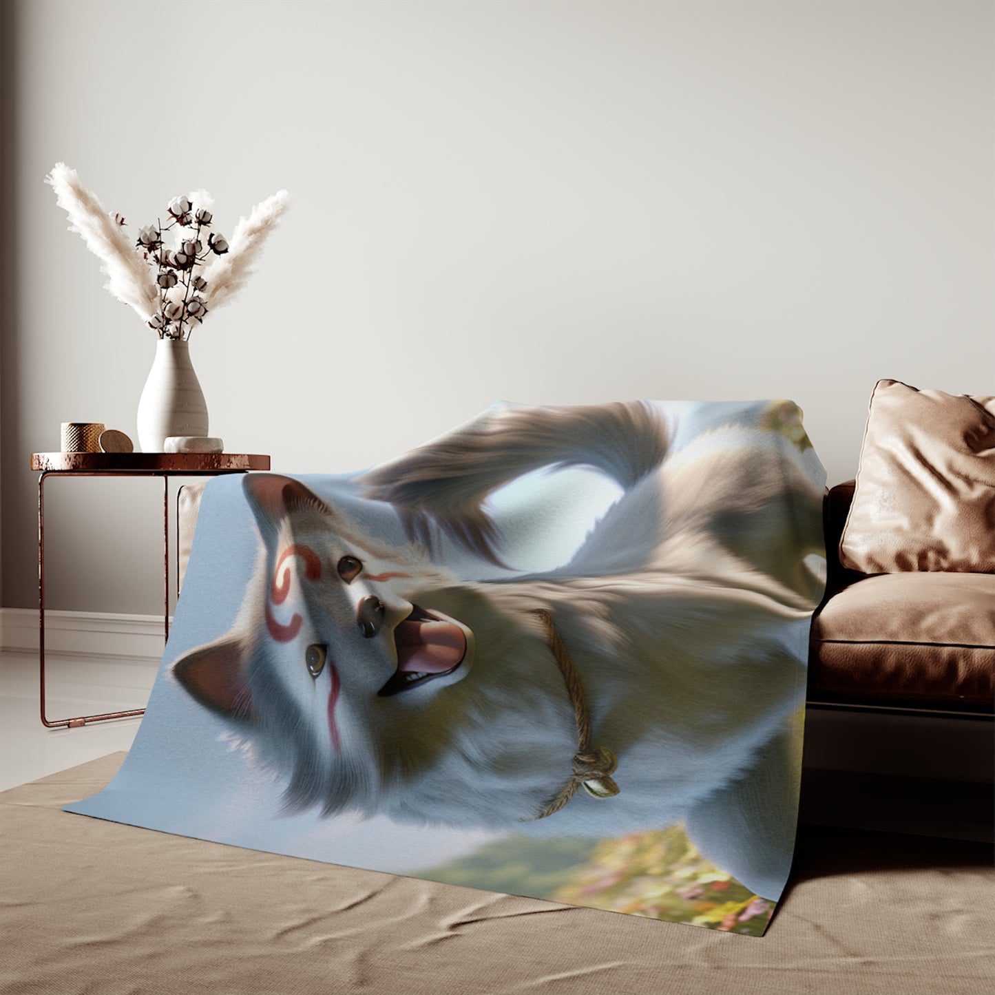 Cadabomb Okami Sweatshirt Blanket