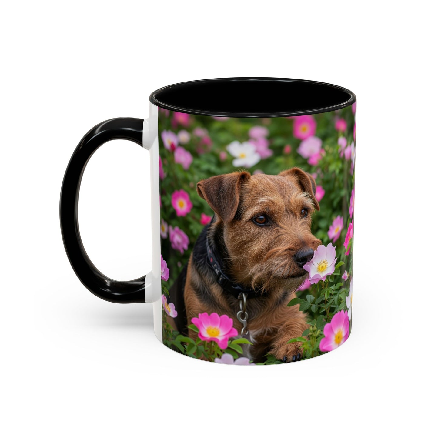 Teddy Roosevelt Terrier Accent Coffee Mug - Perfect Gift for Dog Lovers