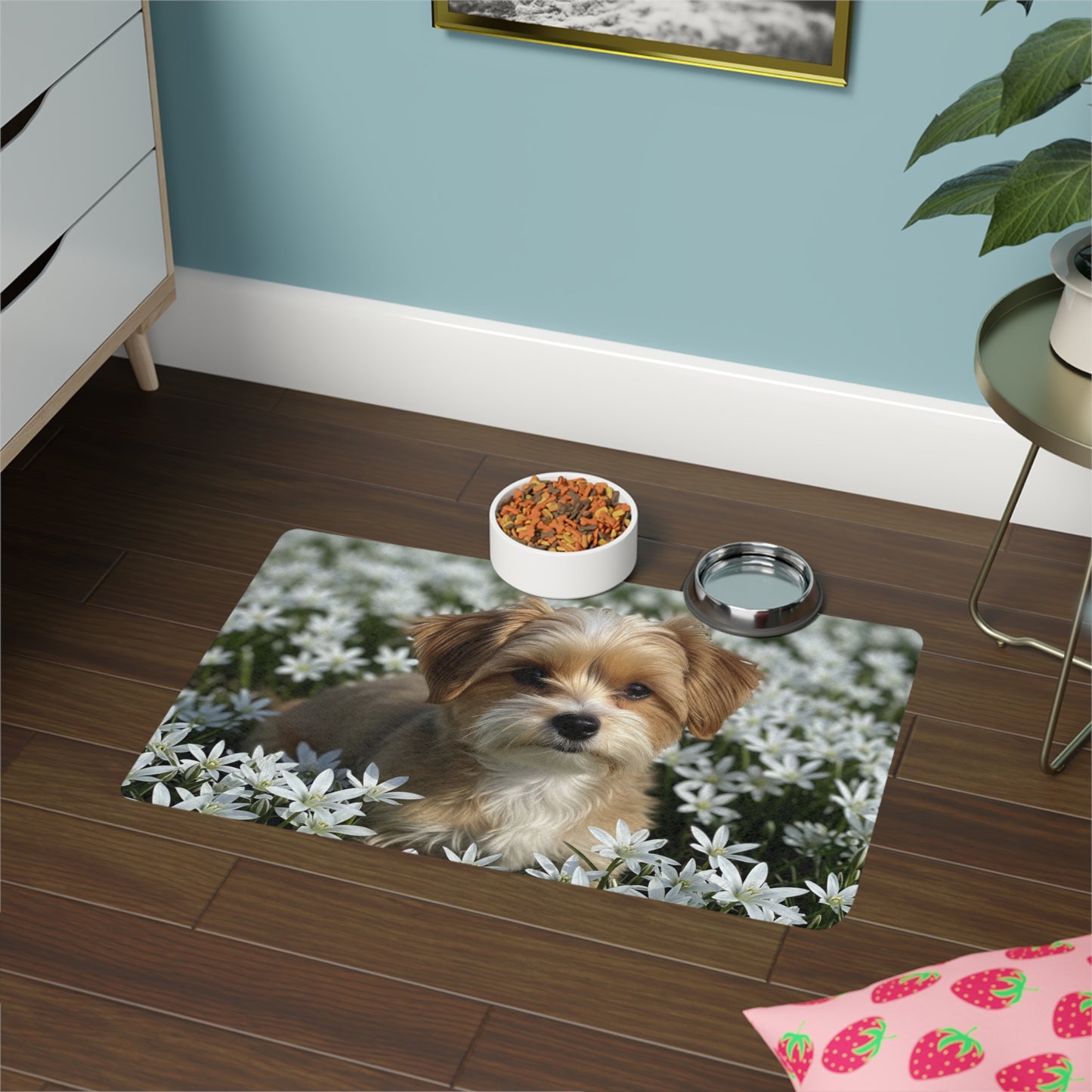 Pet Food Mat (12x18) - Morkie