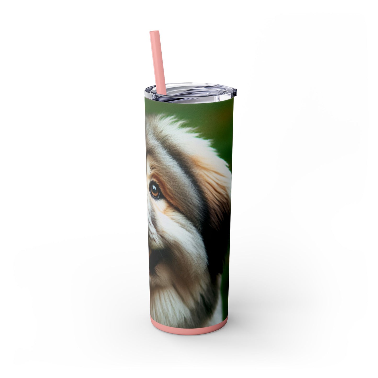 Tibetan Kyi Apso Tumbler with Straw, 20oz
