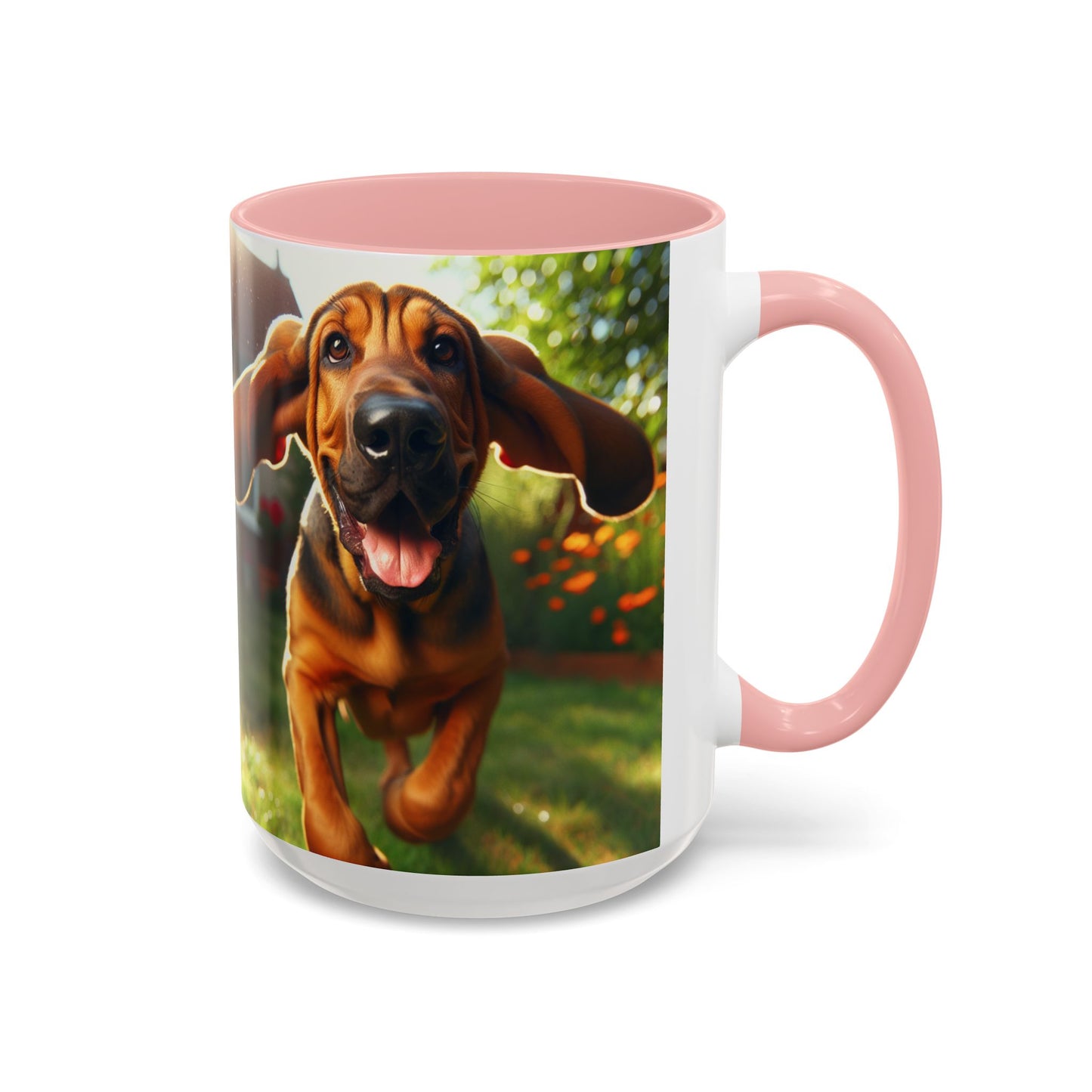 Bloodhound Accent Coffee Mug - Perfect Gift for Dog Lovers