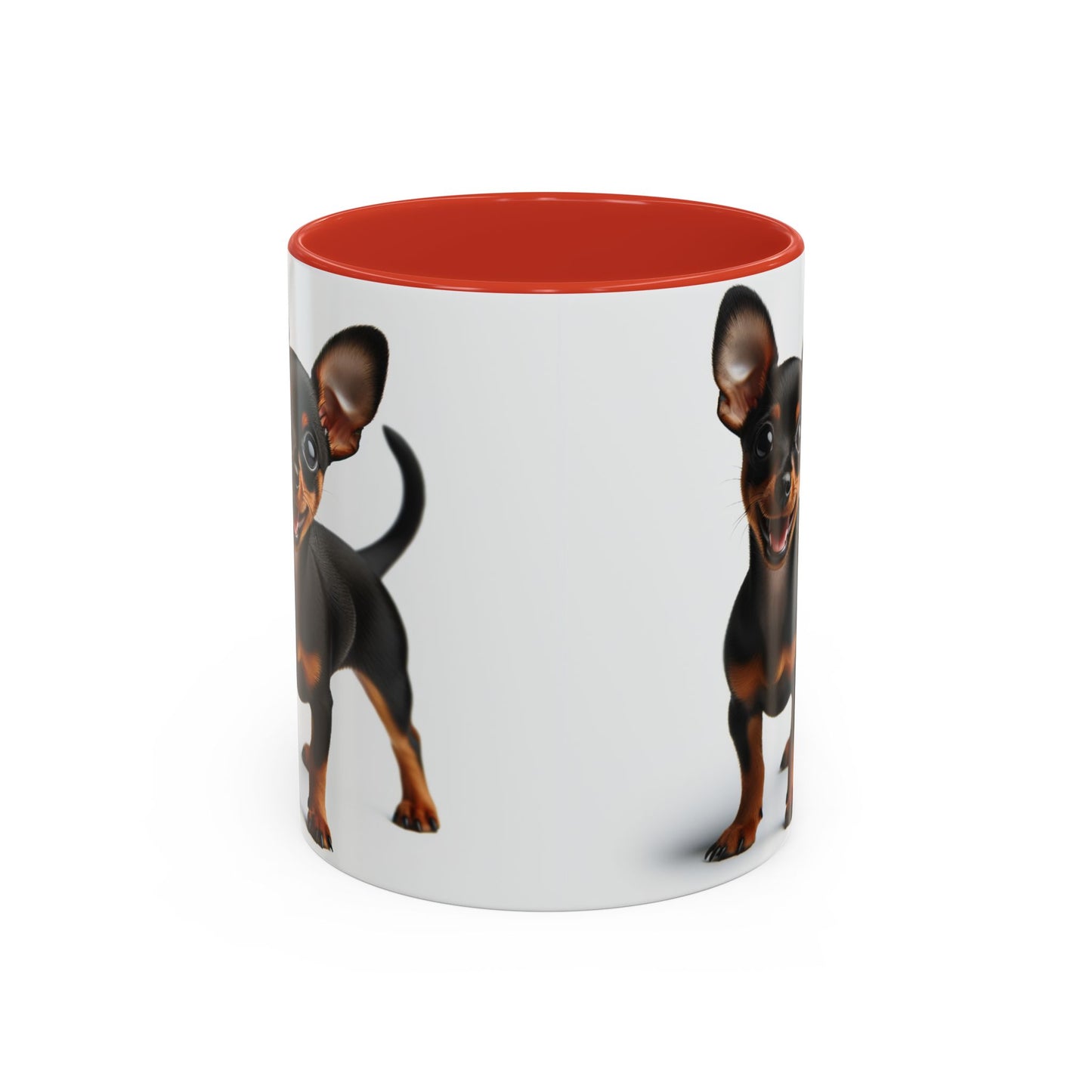 Miniature Pinscher Accent Coffee Mug - Perfect Gift for Dog Lovers