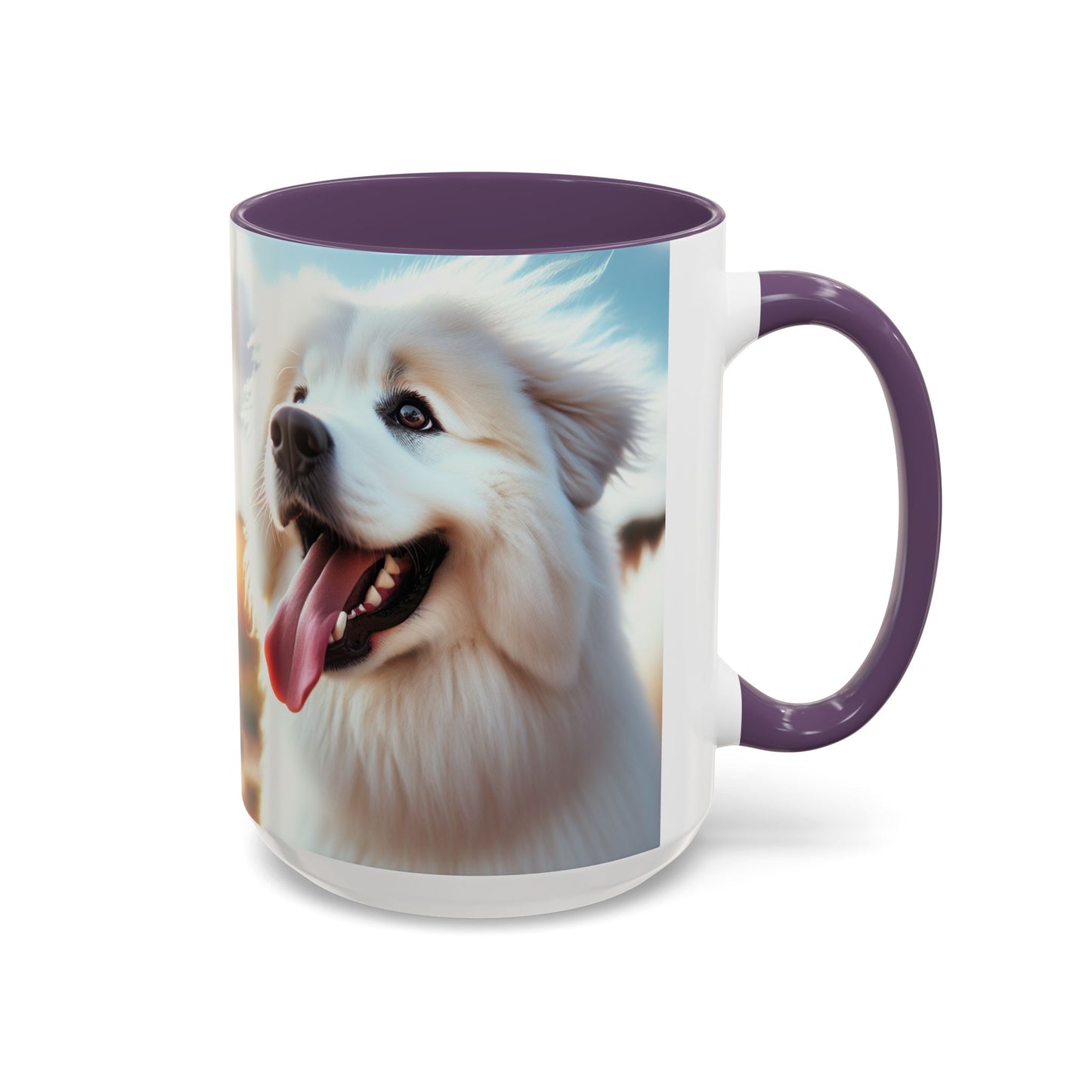 Pyrenean Mountain Dog Accent Coffee Mug - Perfect Gift for Dog Lovers